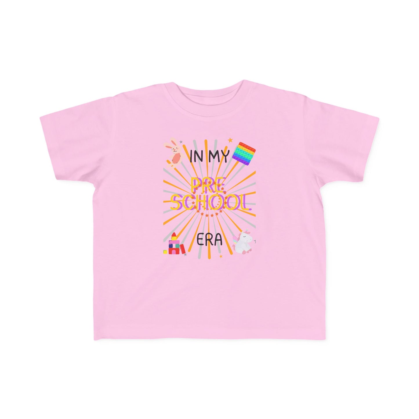 In My Preschool Girl Toddler Fine Jersey Tee