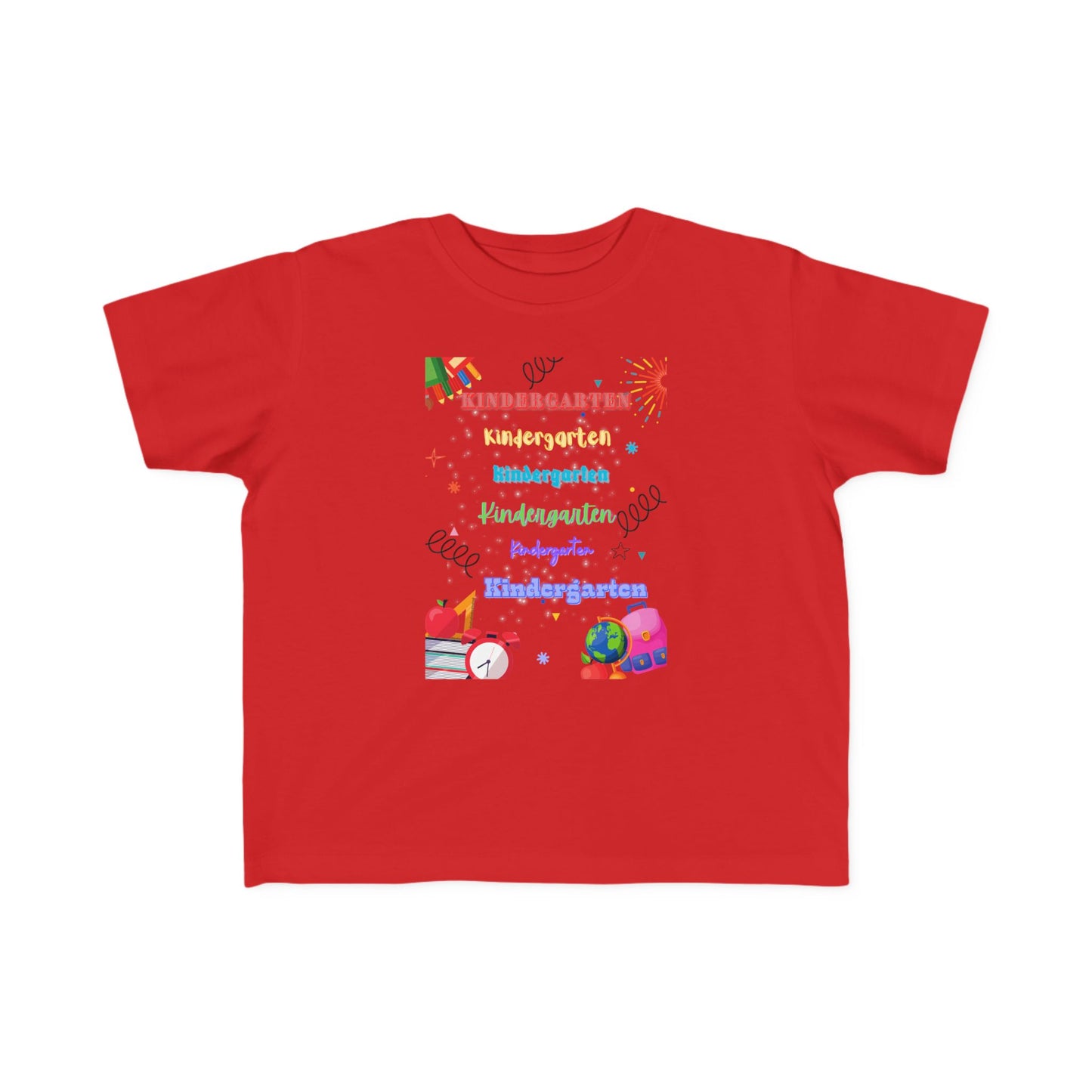 Kindergarten Toddler Fine Jersey Tee- Toddler OOTD Fashion
