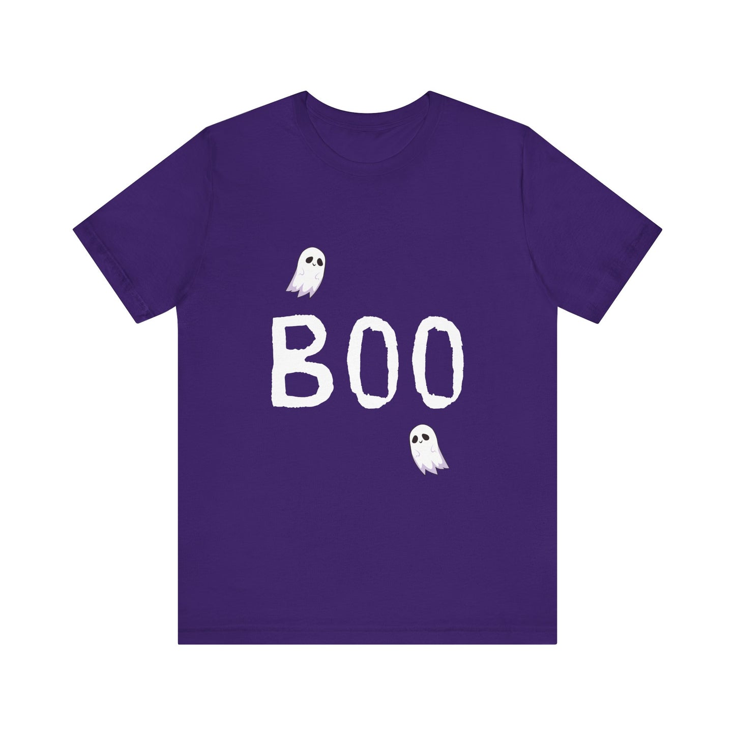 Boo + Ghosts Halloween Unisex Jersey Short Sleeve Tee