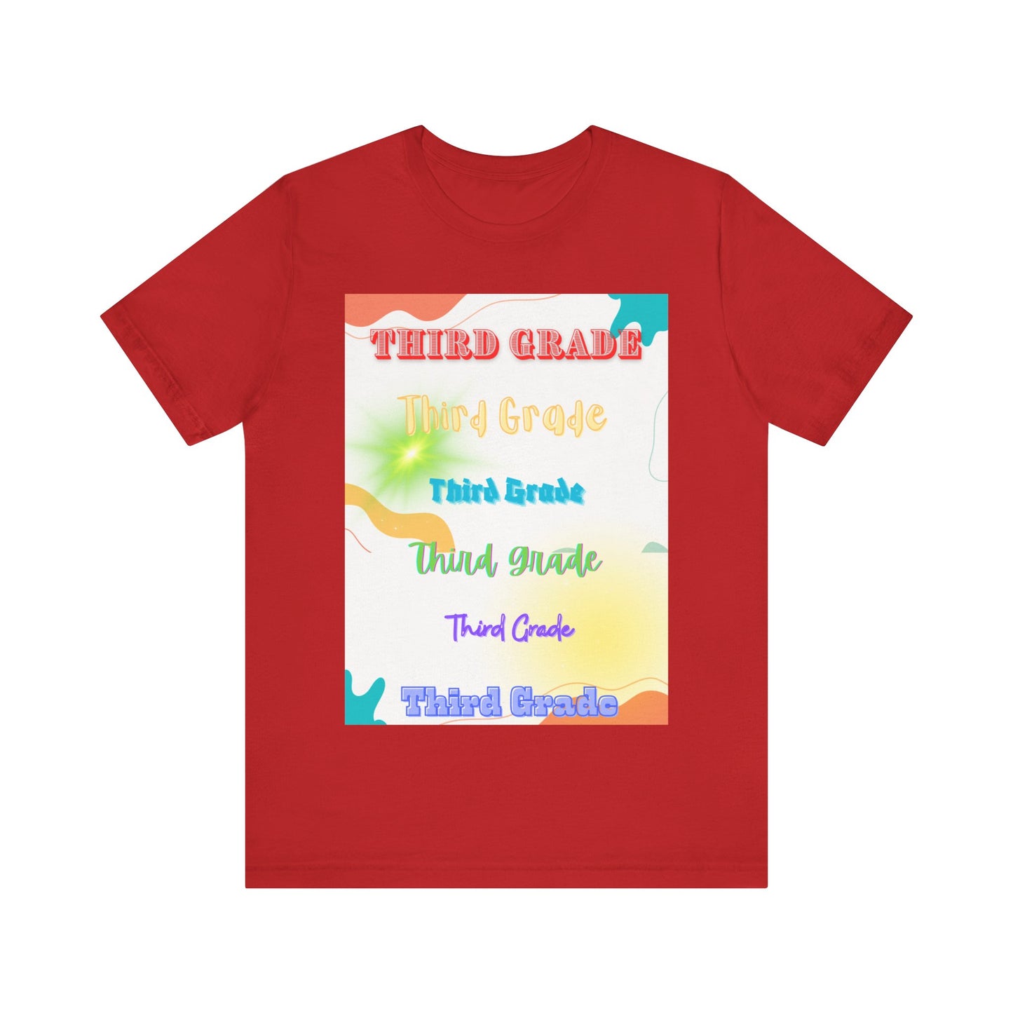 Third Grade Unisex Jersey Short Sleeve Tee