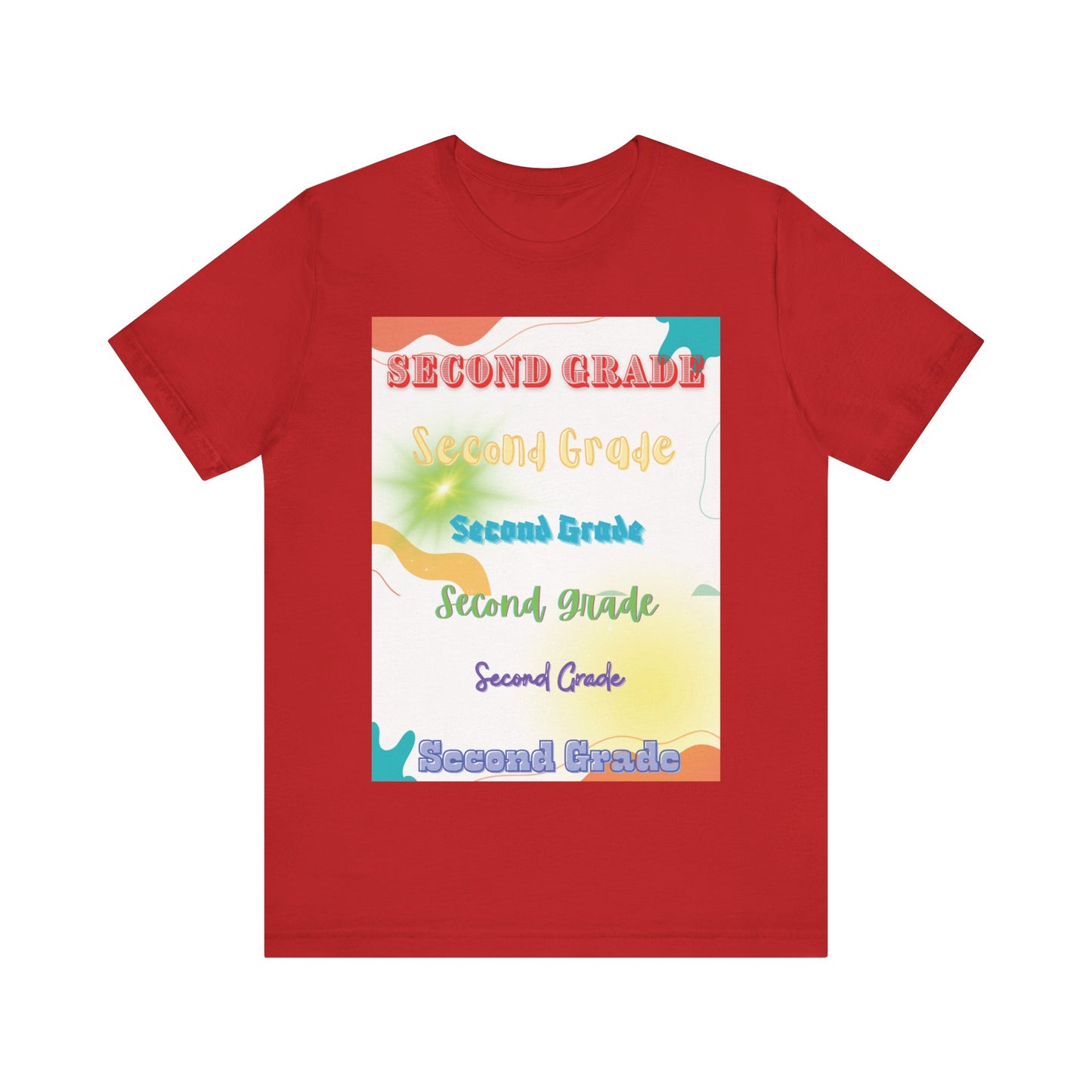 Second Grade Unisex Jersey Short Sleeve Tee