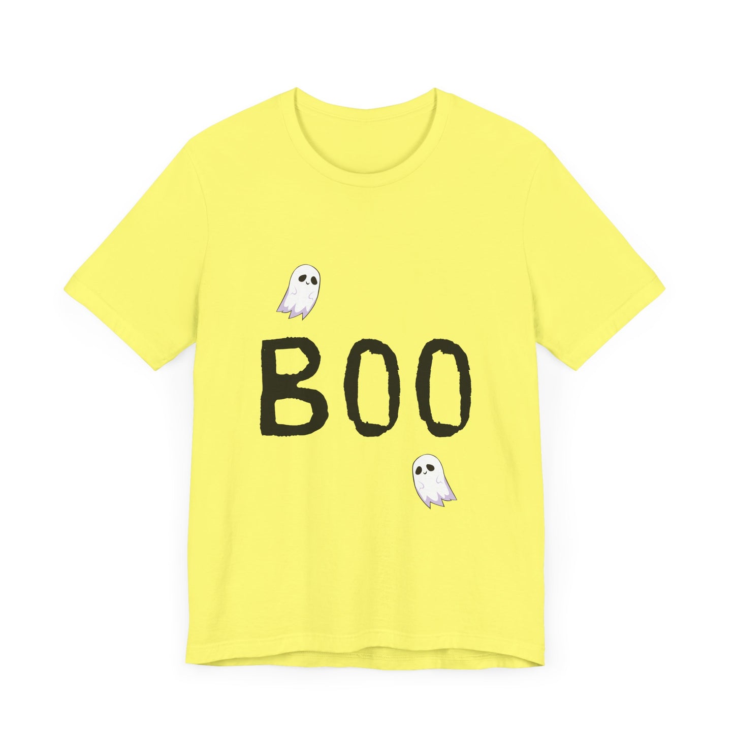 Boo + Ghosts Halloween Unisex Jersey Short Sleeve Tee