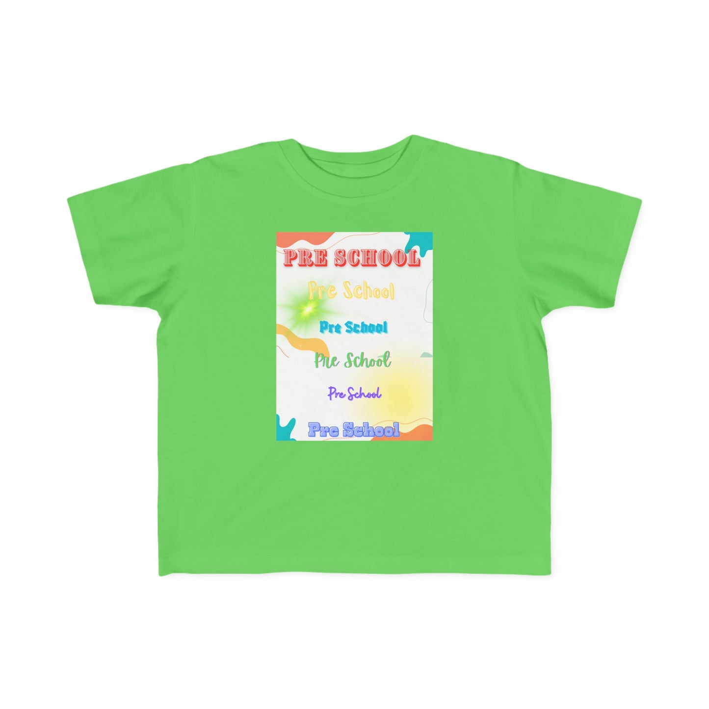 Pre-School Toddler Fine Jersey Tee