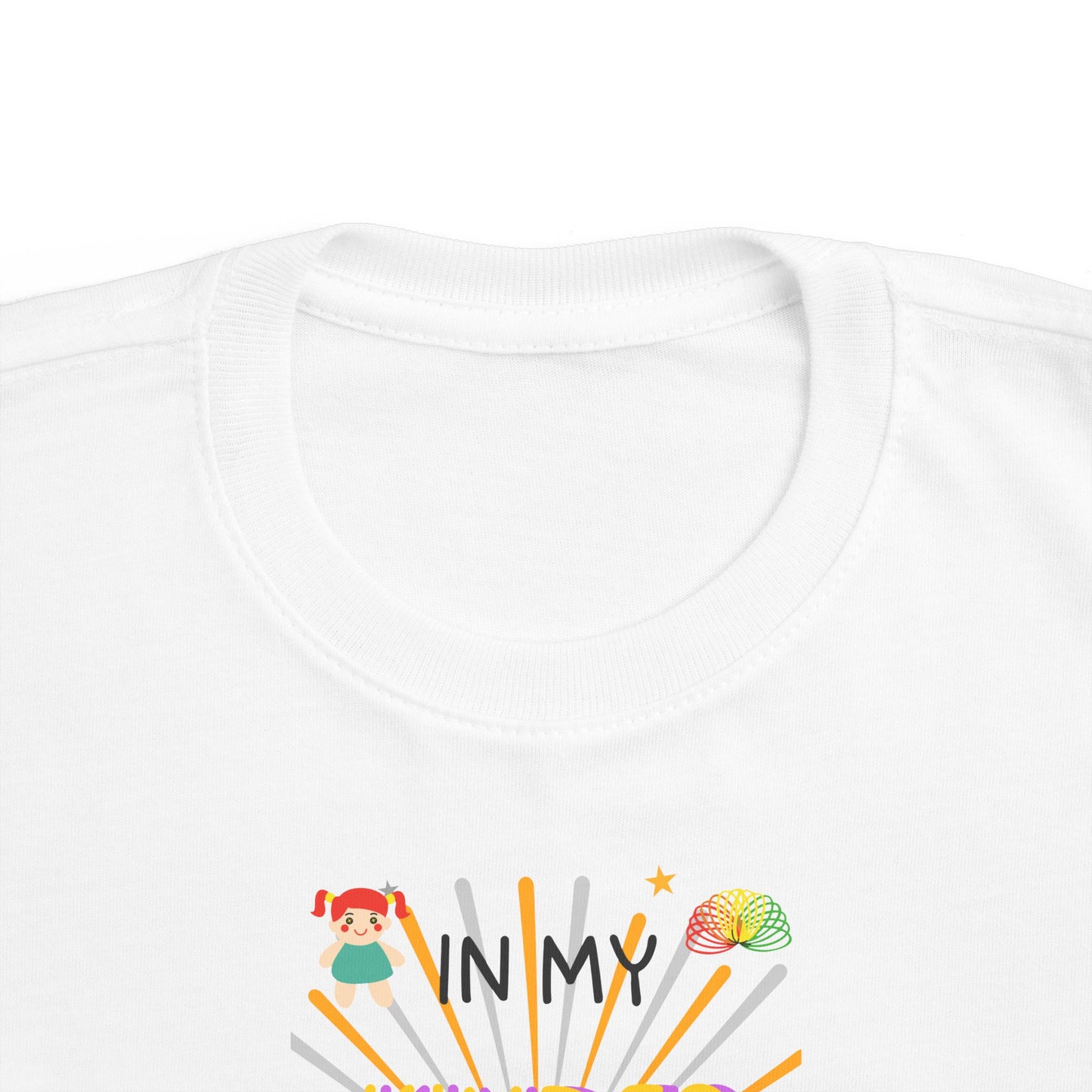 In My Kindergarten Girl Toddler Fine Jersey Tee