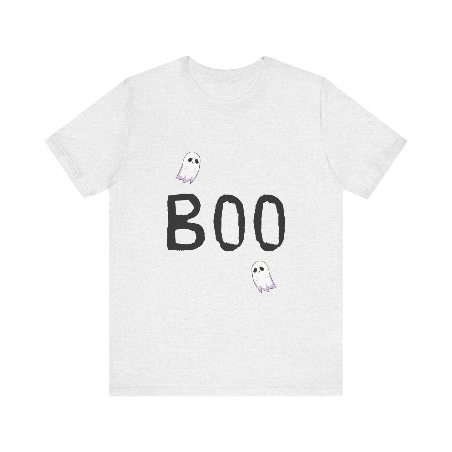 Boo + Ghosts Halloween Unisex Jersey Short Sleeve Tee