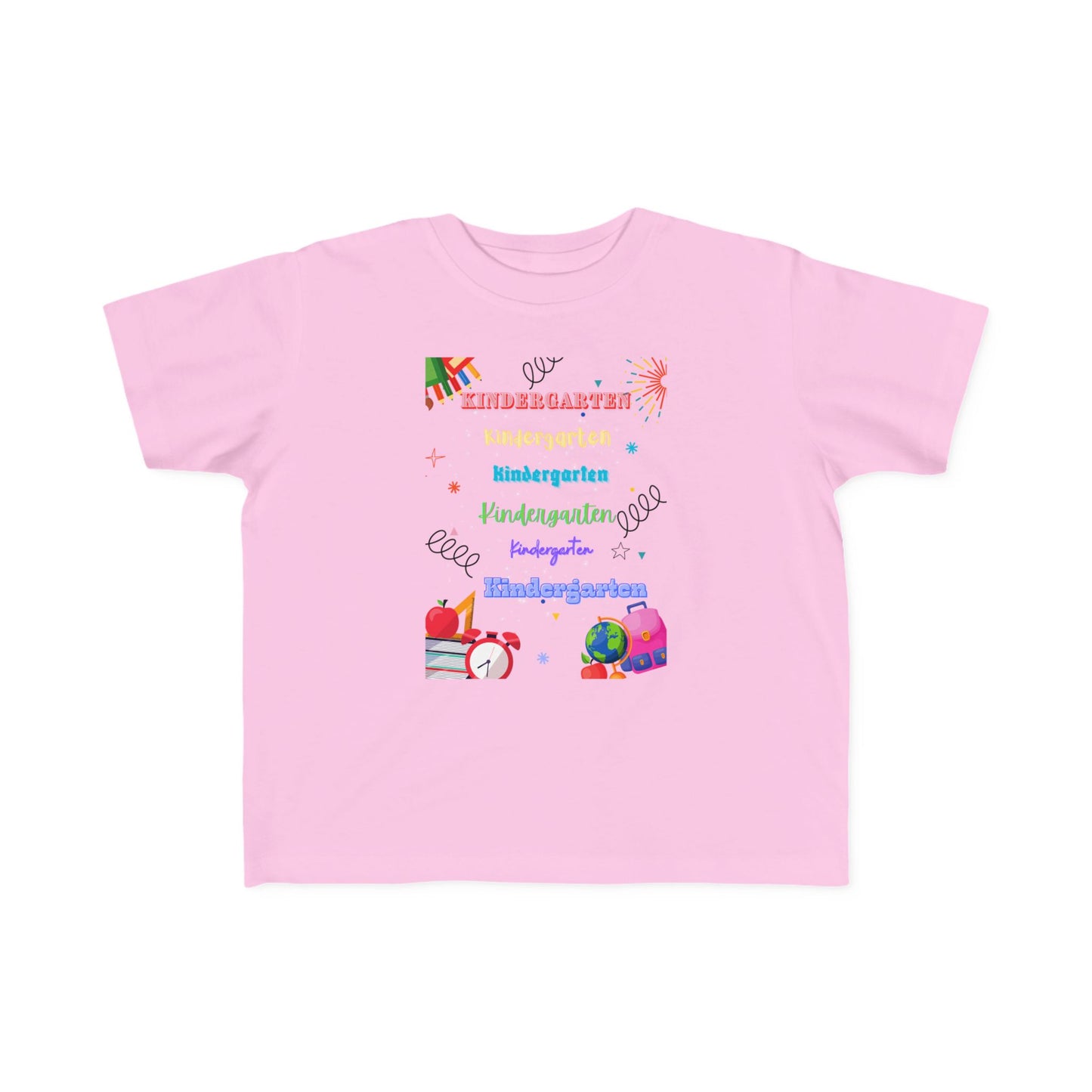 Kindergarten Toddler Fine Jersey Tee- Toddler OOTD Fashion