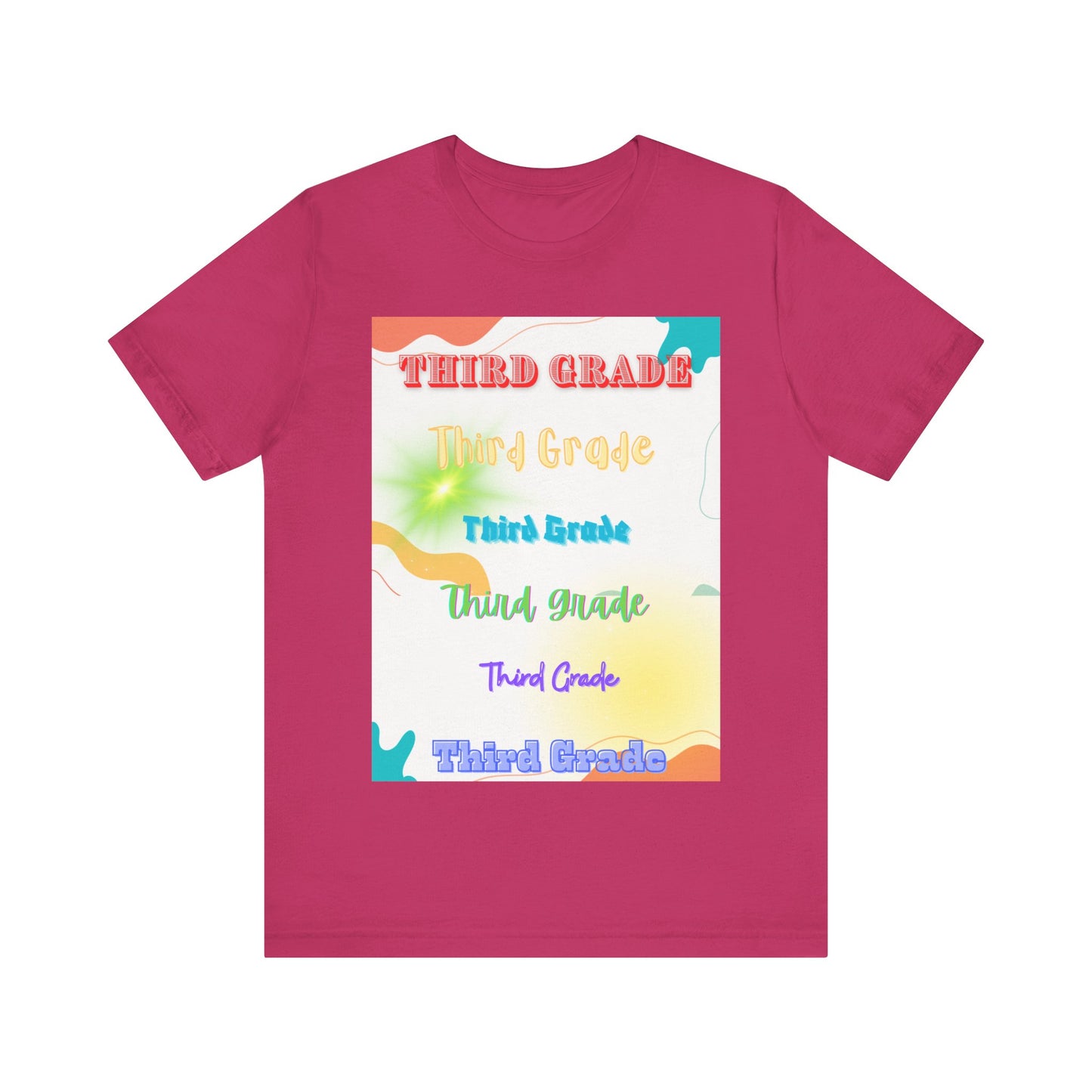 Third Grade Unisex Jersey Short Sleeve Tee