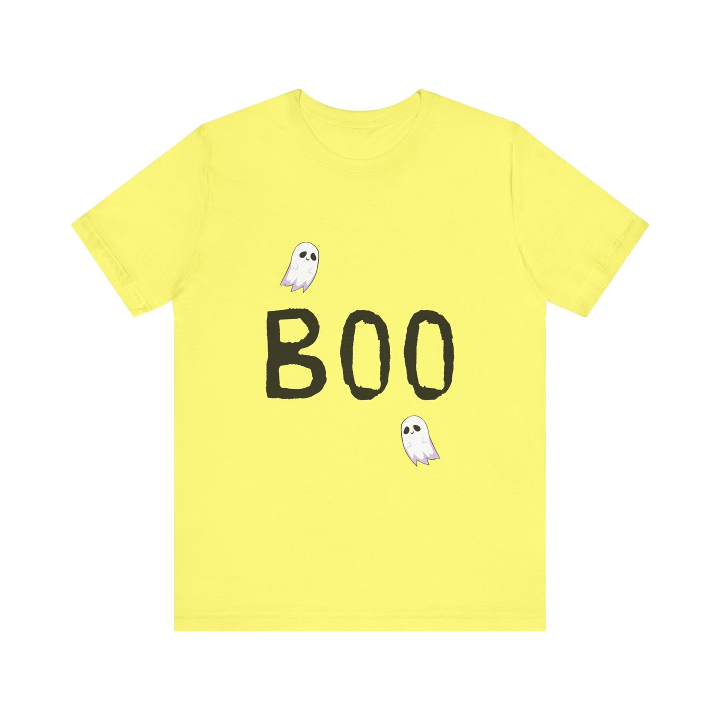 Boo + Ghosts Halloween Unisex Jersey Short Sleeve Tee