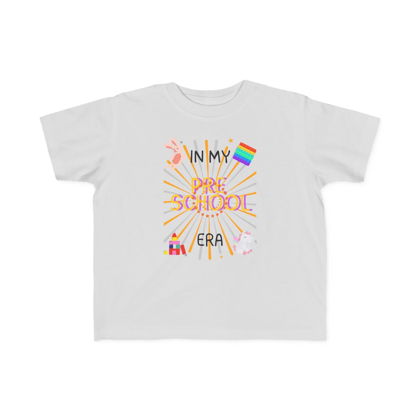 In My Preschool Girl Toddler Fine Jersey Tee