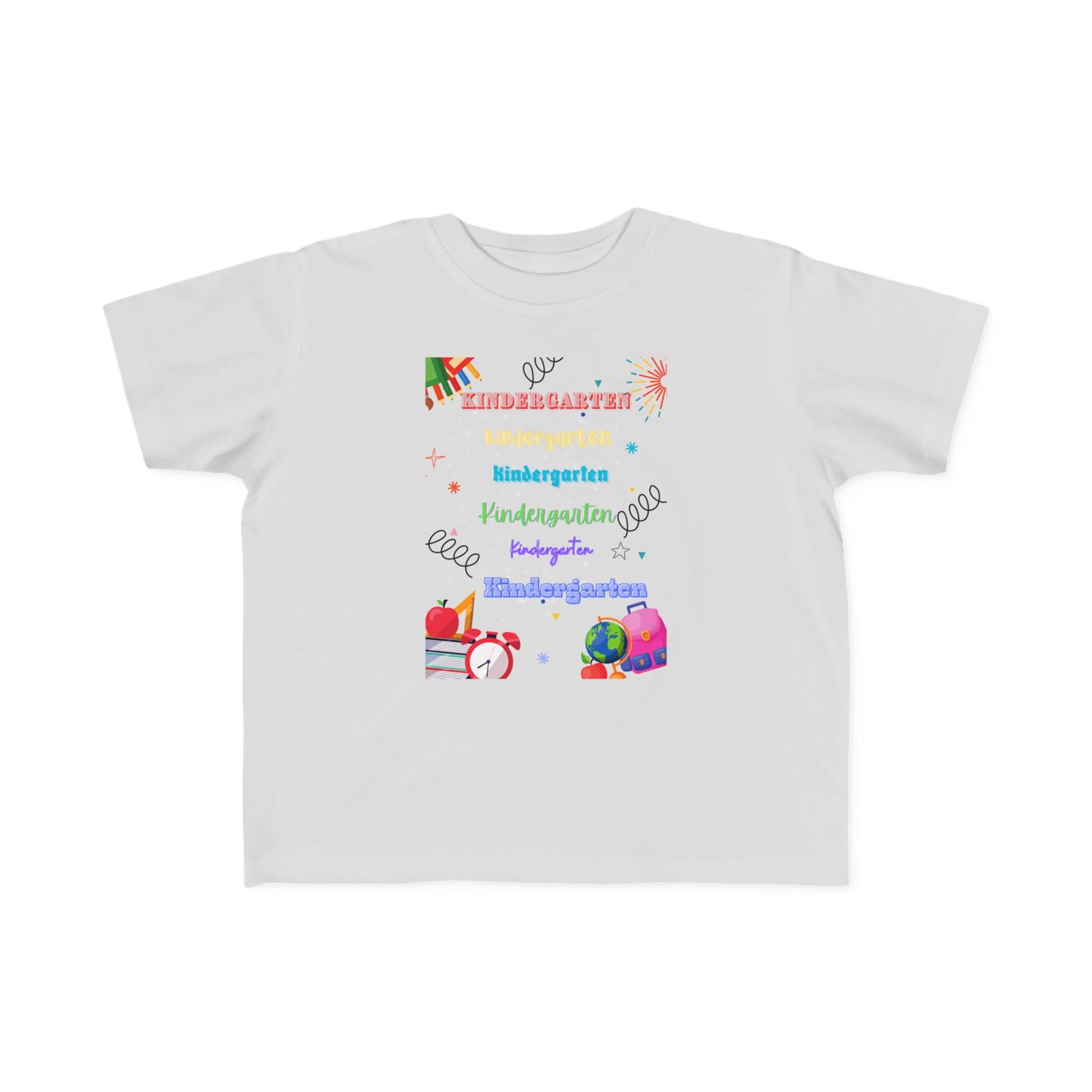 Kindergarten Toddler Fine Jersey Tee- Toddler OOTD Fashion