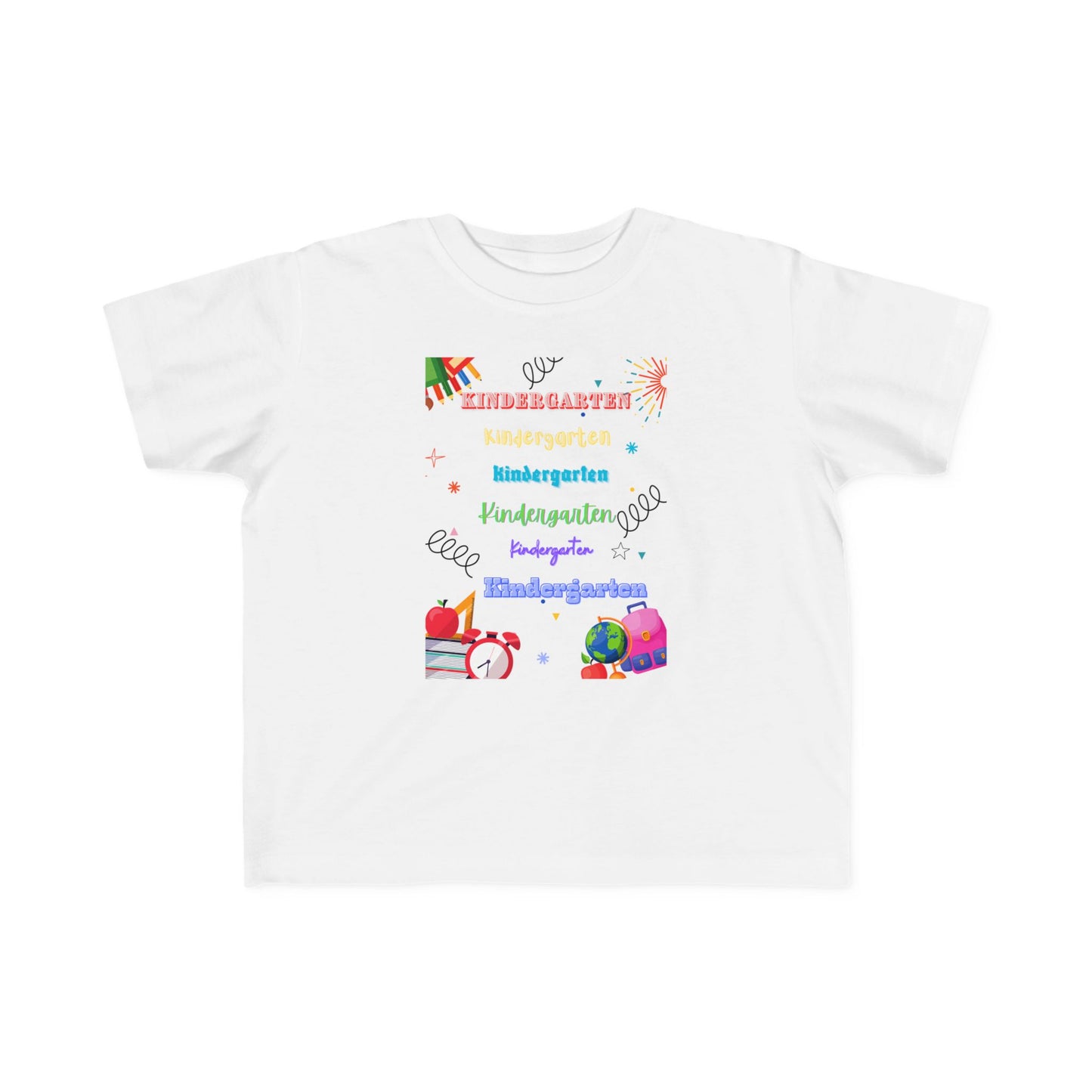 Kindergarten Toddler Fine Jersey Tee- Toddler OOTD Fashion