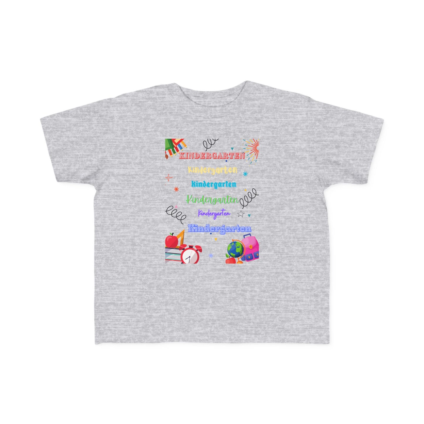 Kindergarten Toddler Fine Jersey Tee- Toddler OOTD Fashion