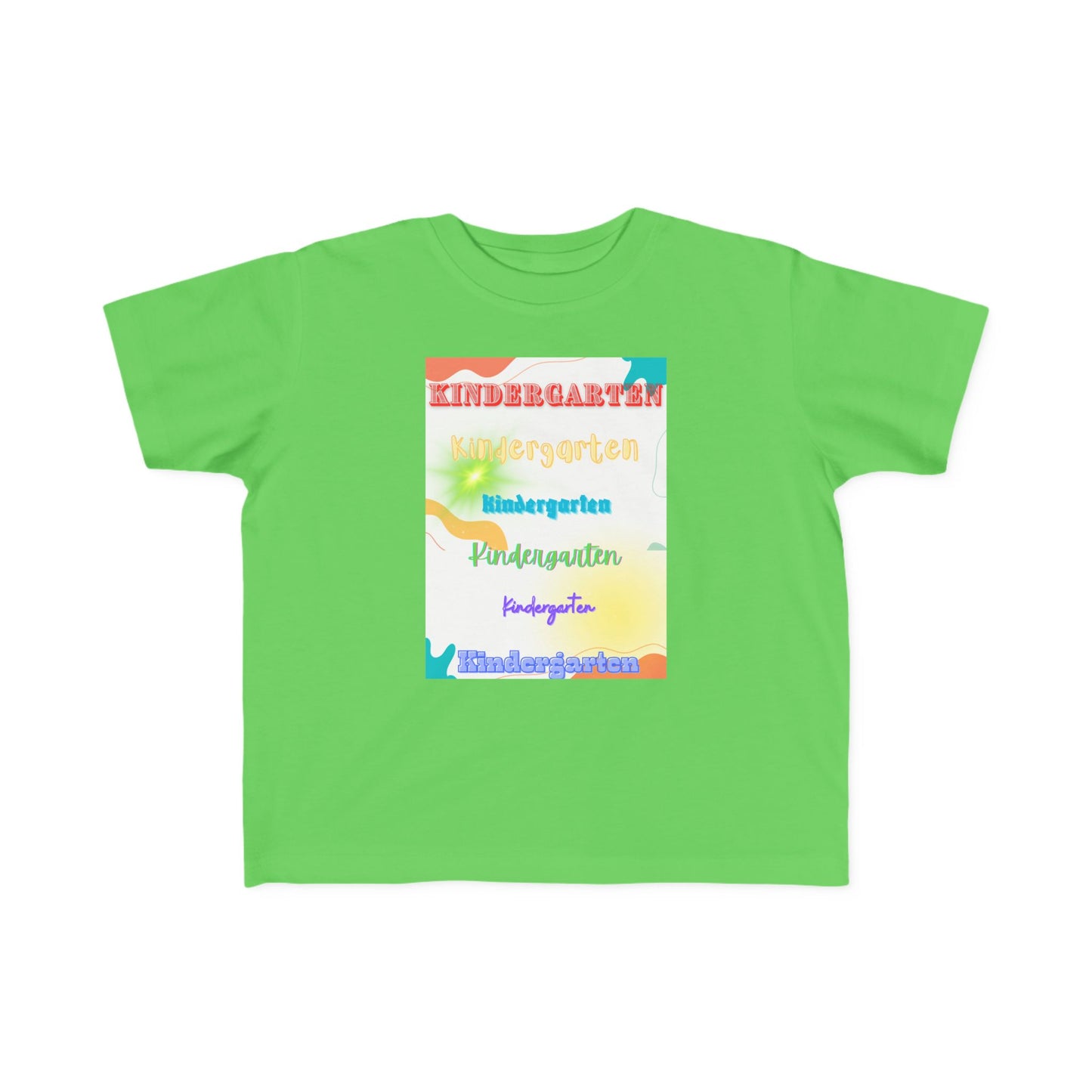 Kindergarten Toddler Fine Jersey Tee