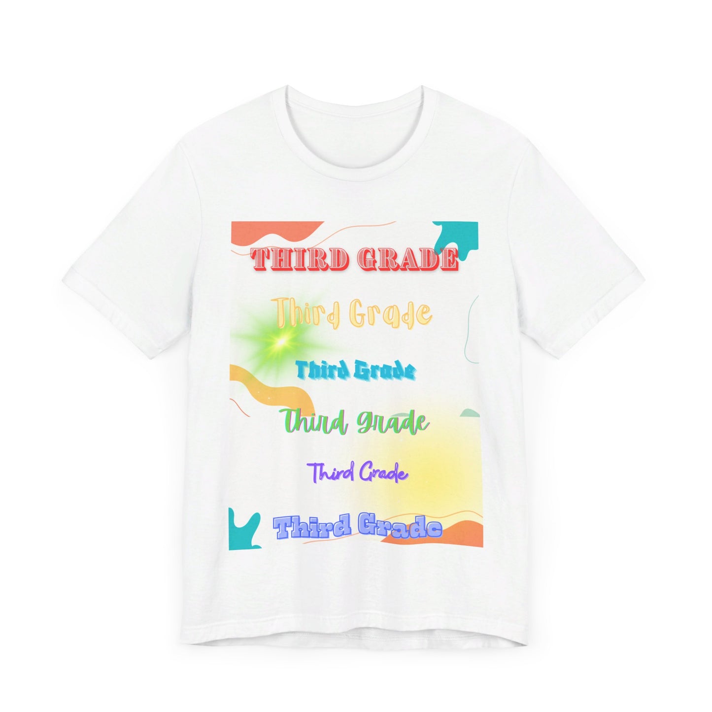 Third Grade Unisex Jersey Short Sleeve Tee