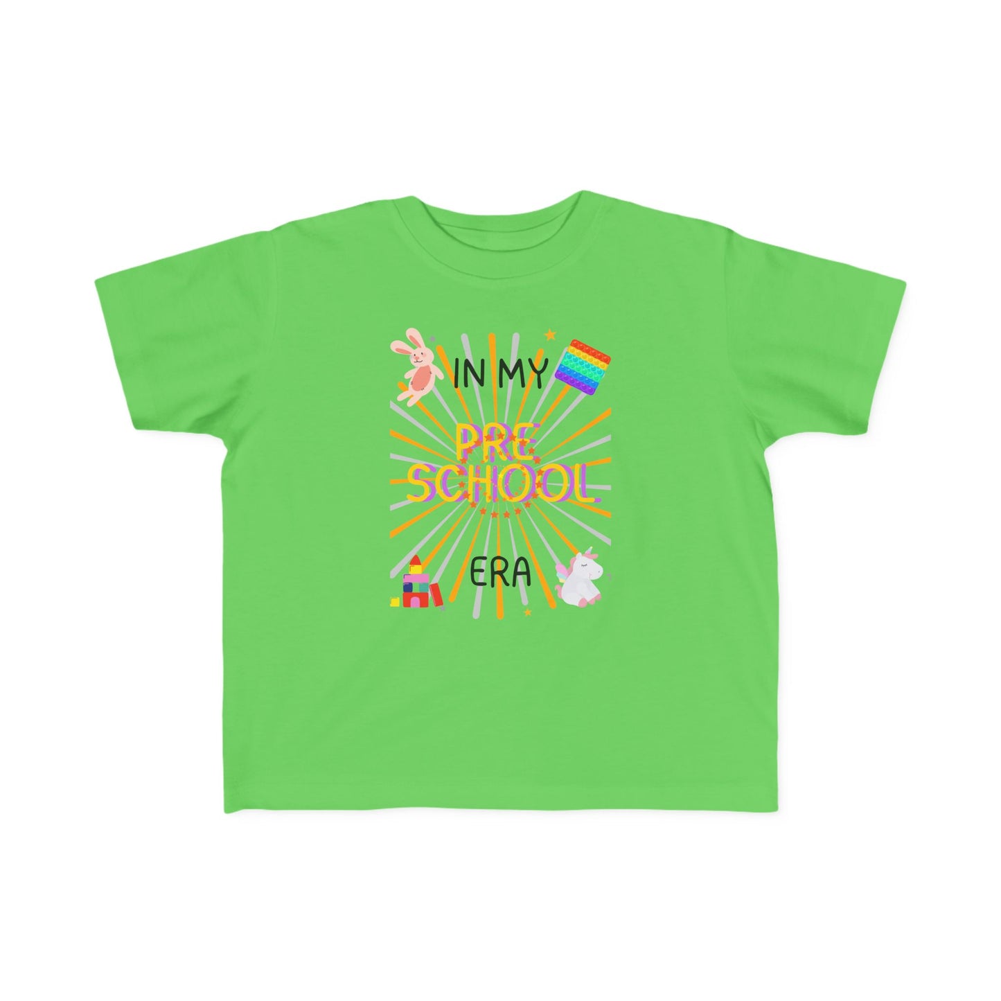 In My Preschool Girl Toddler Fine Jersey Tee