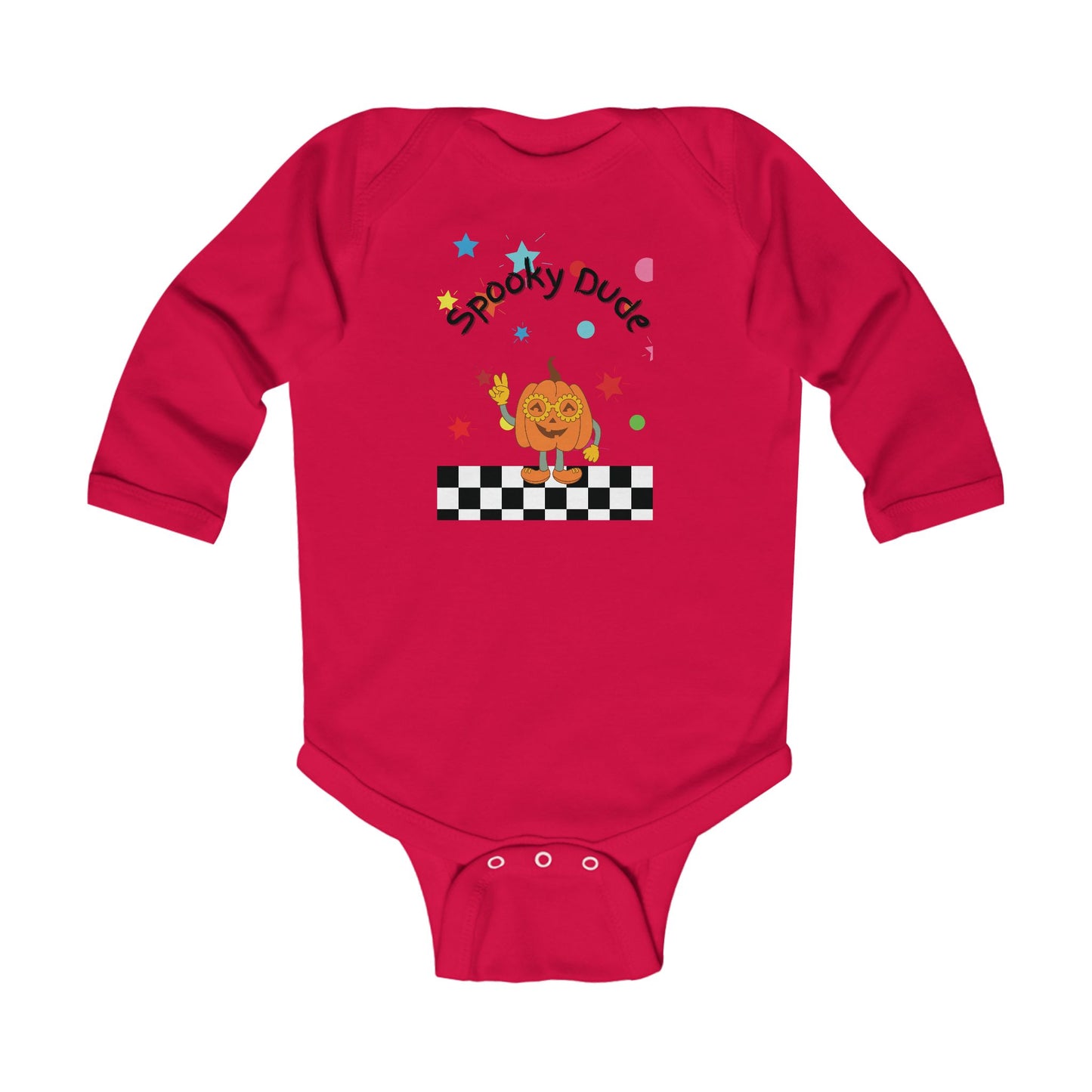 Spooky Dude Infant Long Sleeve Bodysuit