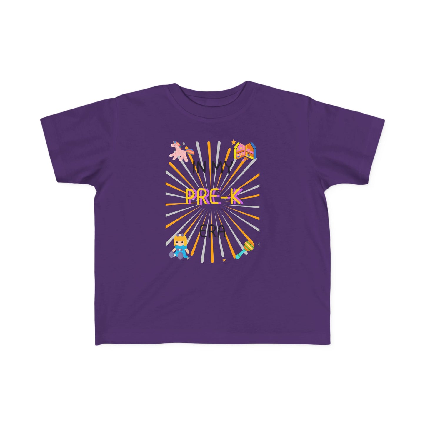 In My Pre-K Girl Toddler Fine Jersey Tee