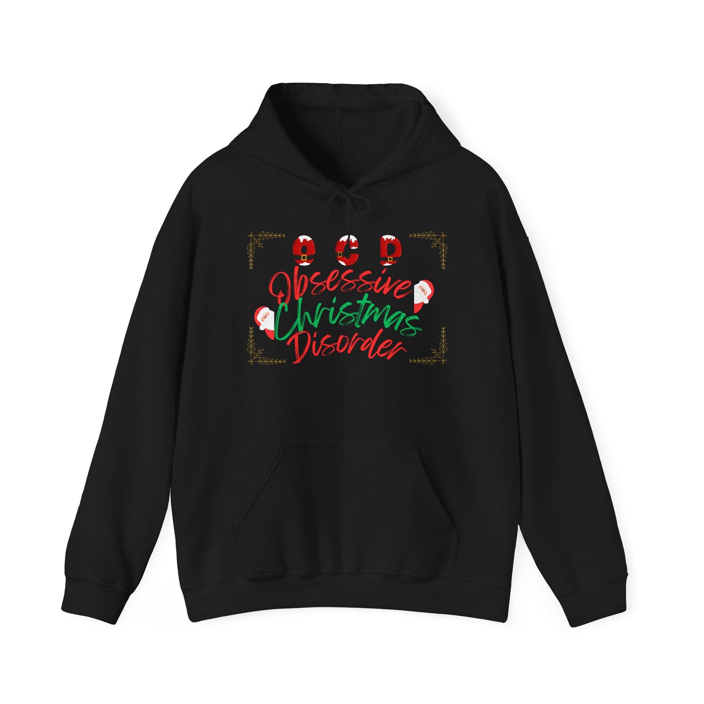 OCD(Obsessive Christmas Disorder) Hoodie, Christmas Hoodie, Christmas Family Hoodies, OCD Hoodie, Christmas Gift Hooded Sweatshirt