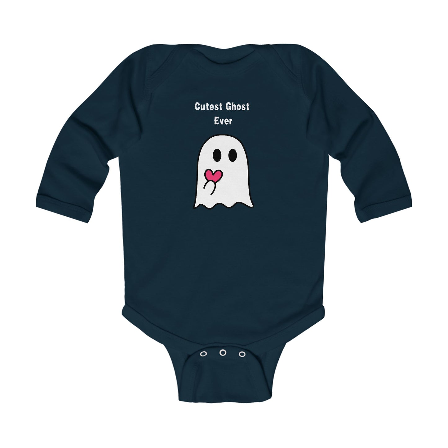 Cutest Ghost Ever Infant Long Sleeve Bodysuit
