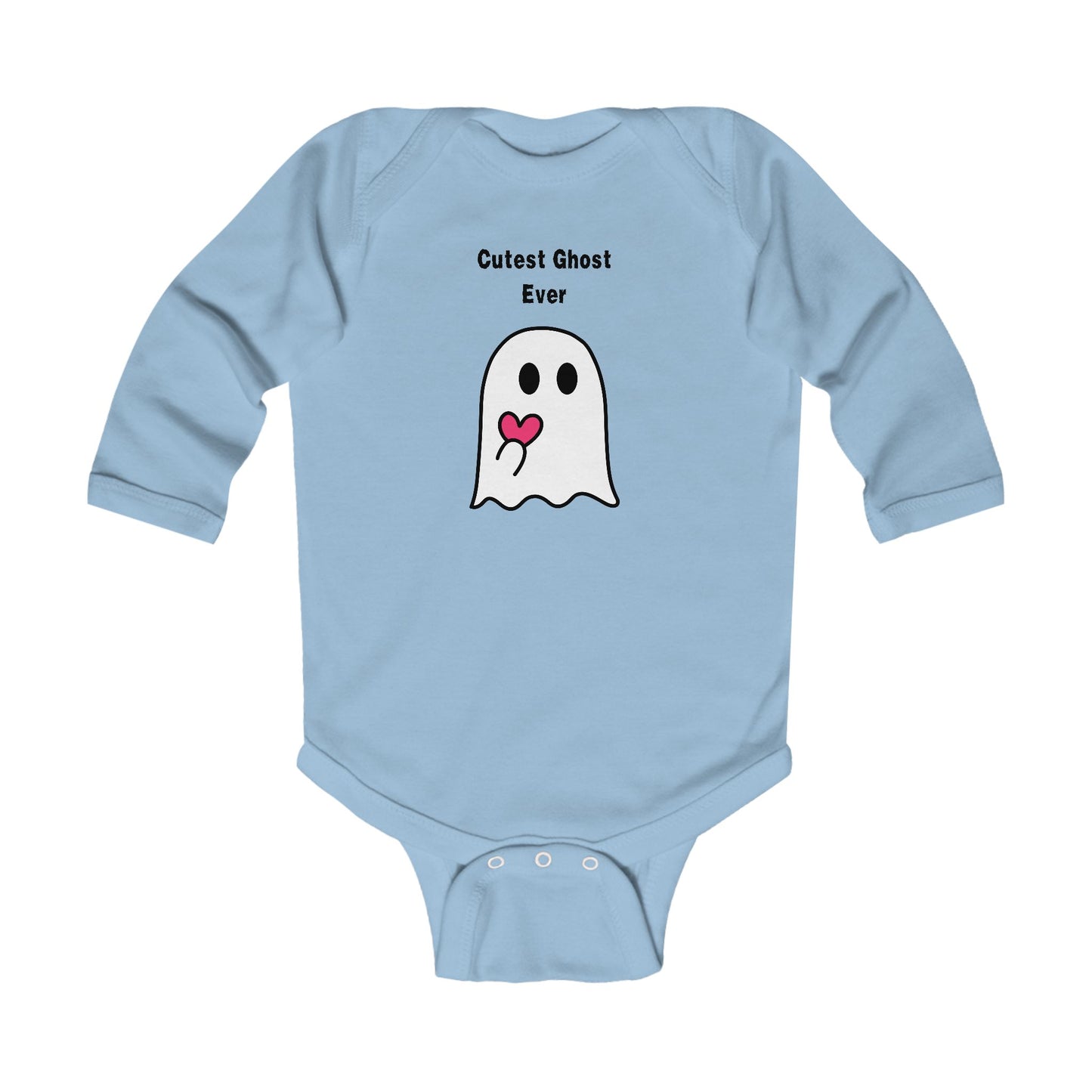 Cutest Ghost Ever Infant Long Sleeve Bodysuit