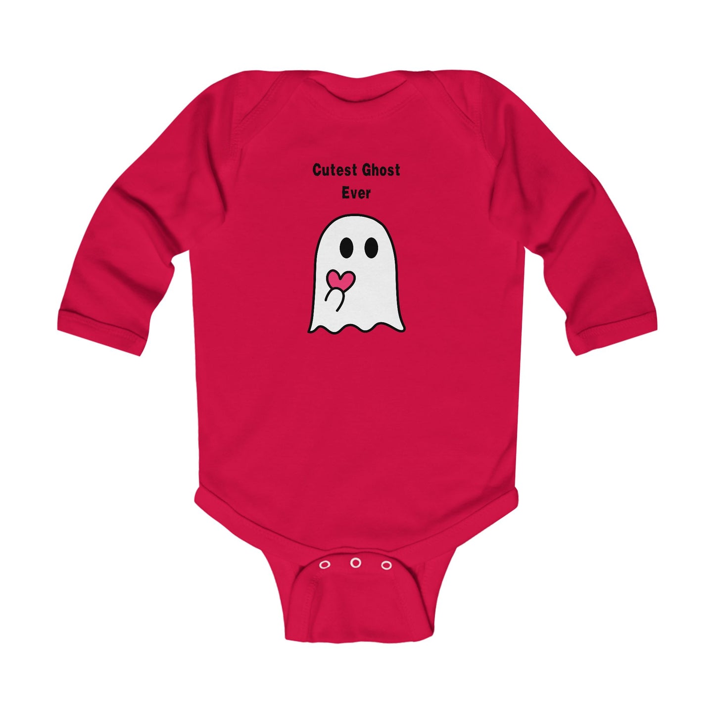 Cutest Ghost Ever Infant Long Sleeve Bodysuit