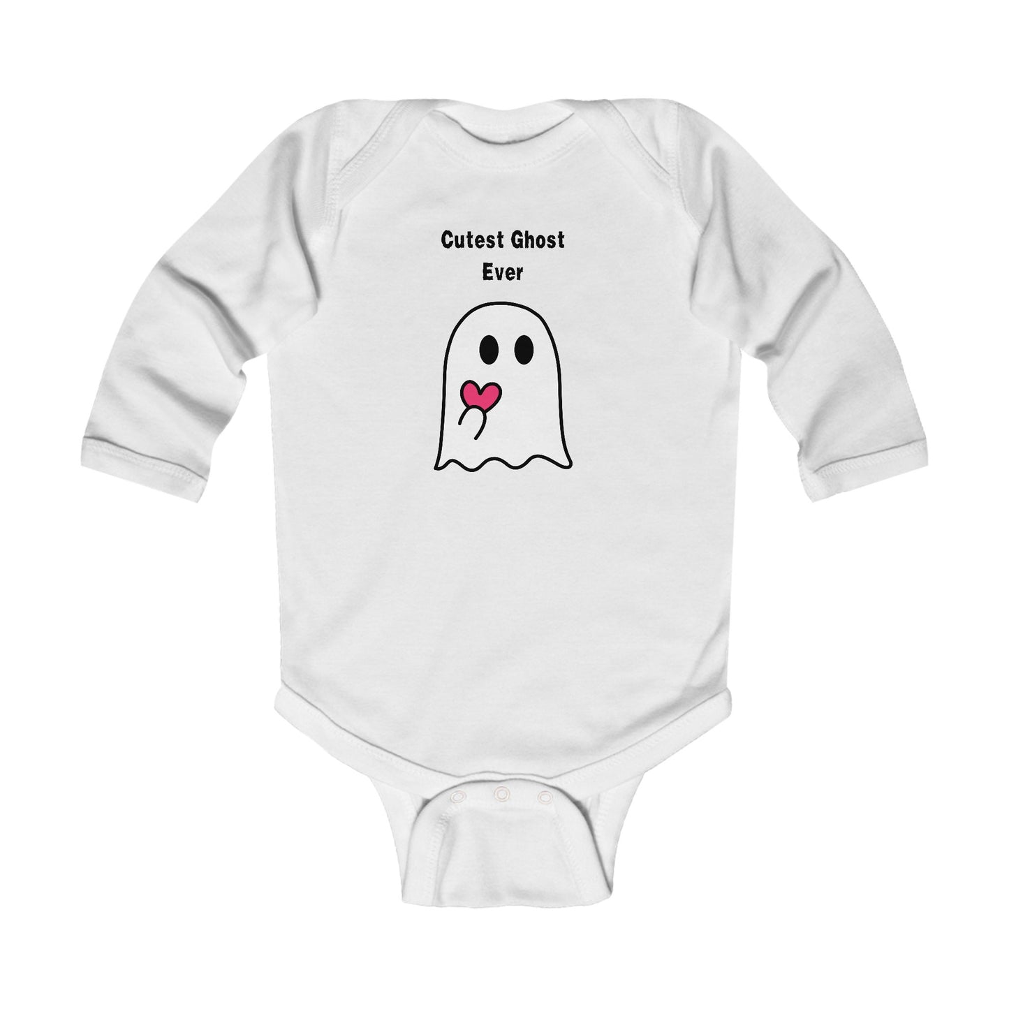 Cutest Ghost Ever Infant Long Sleeve Bodysuit