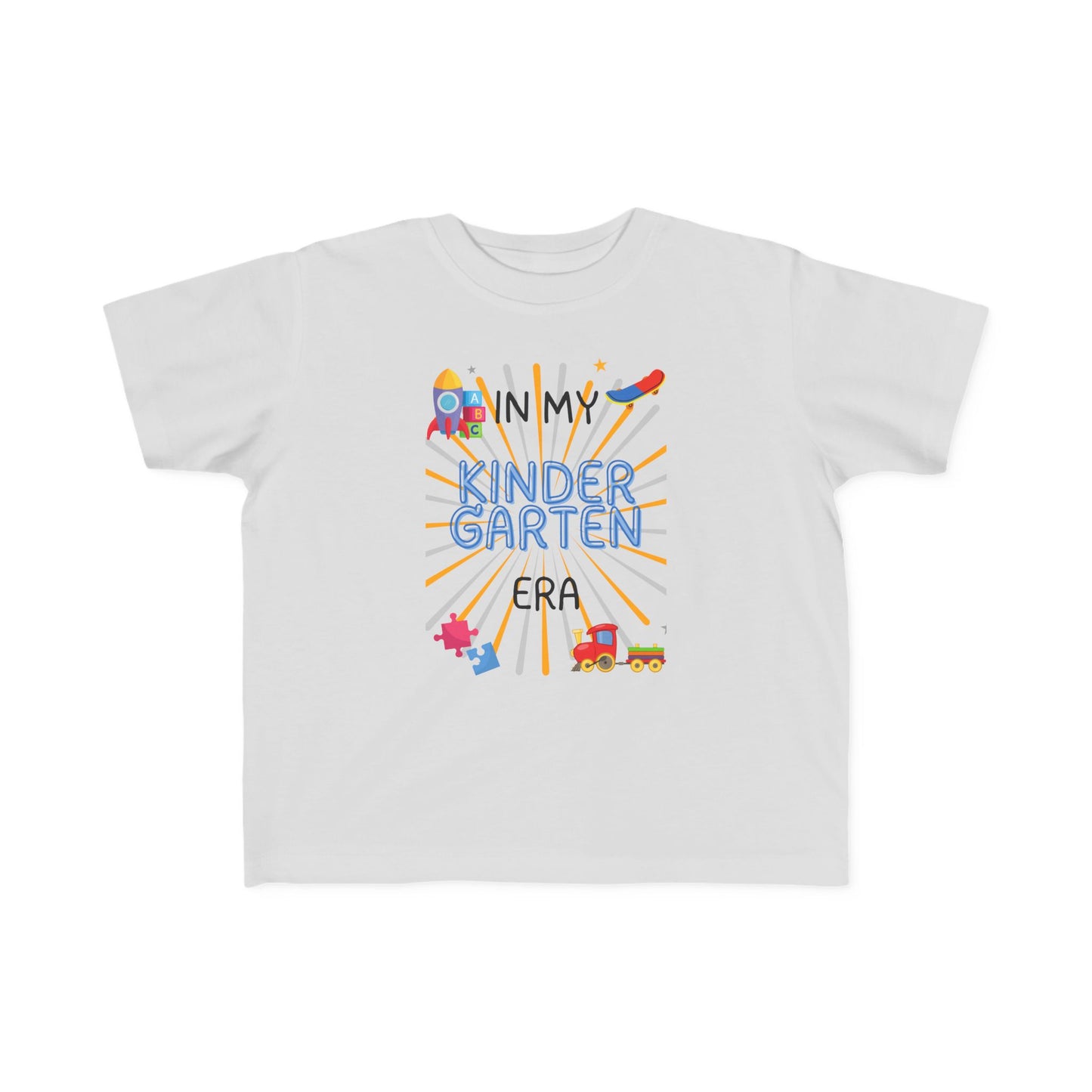 In My Kindergarten Boy Toddler Fine Jersey Tee