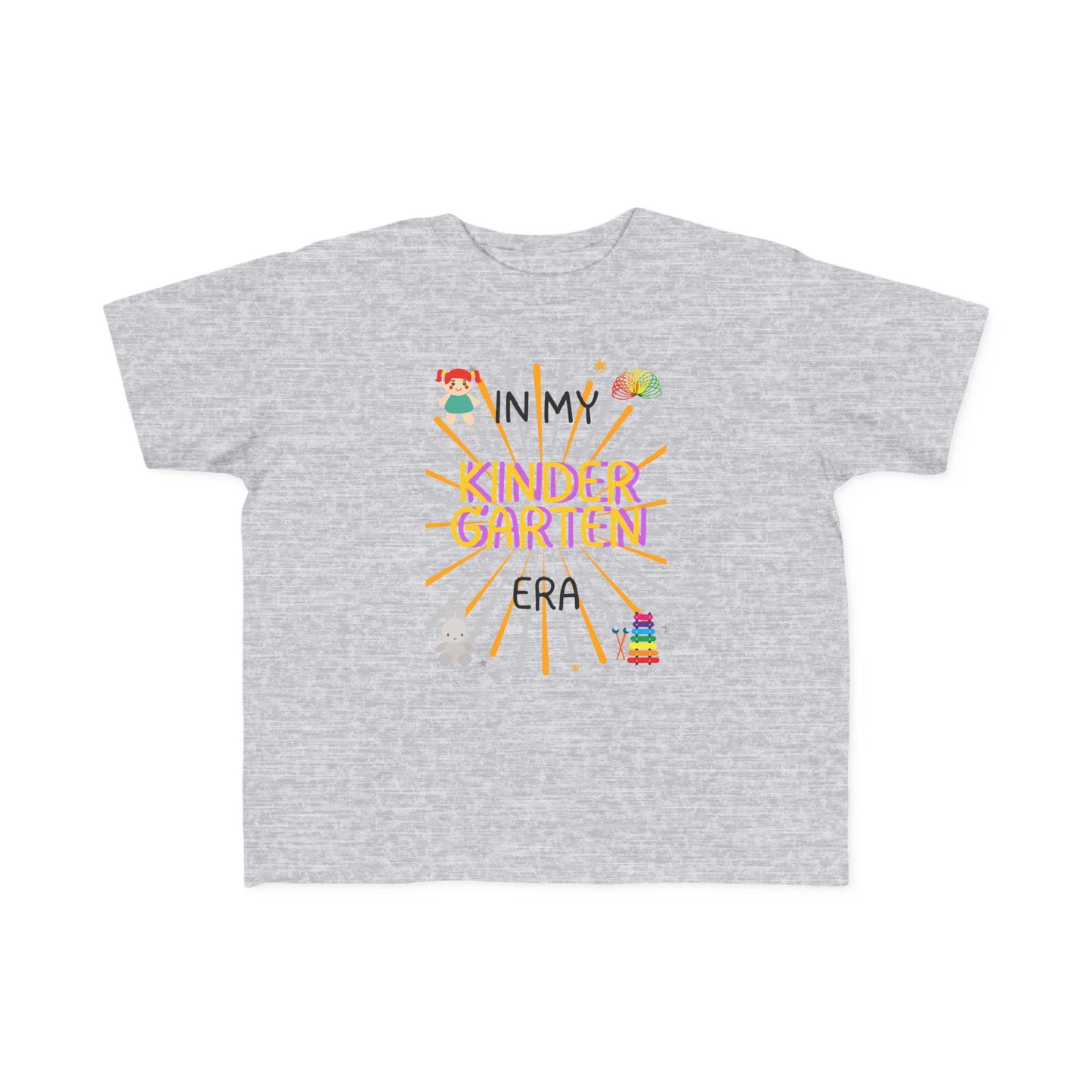 In My Kindergarten Girl Toddler Fine Jersey Tee