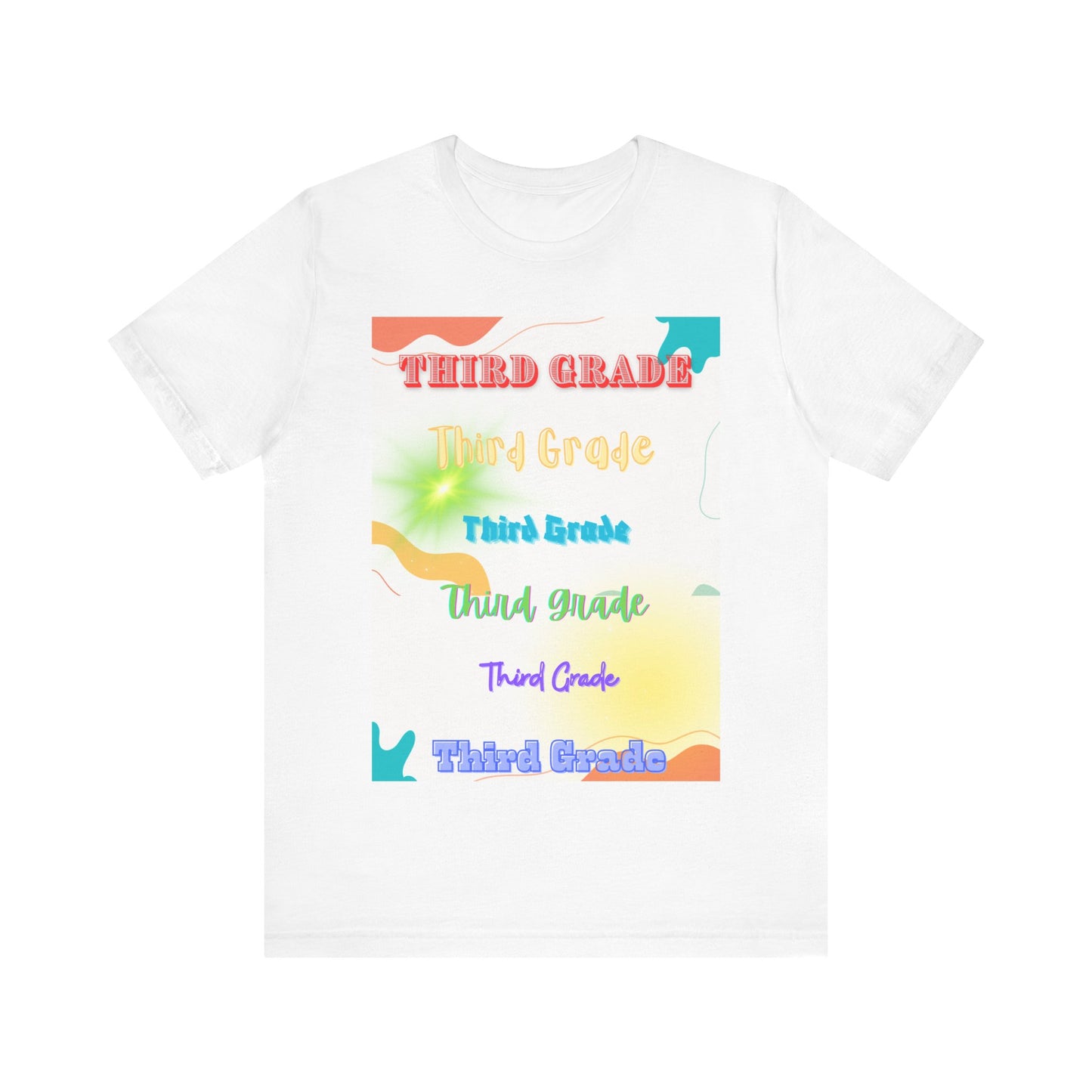 Third Grade Unisex Jersey Short Sleeve Tee