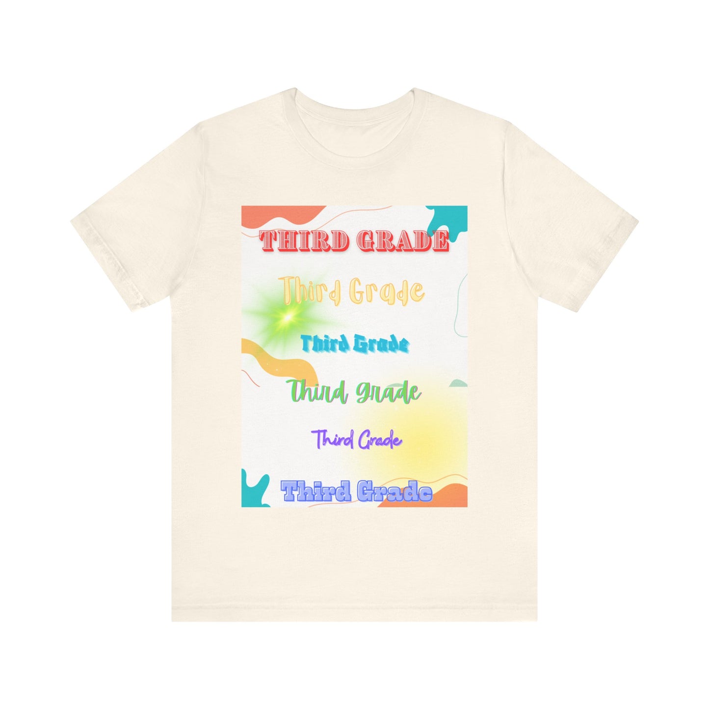 Third Grade Unisex Jersey Short Sleeve Tee