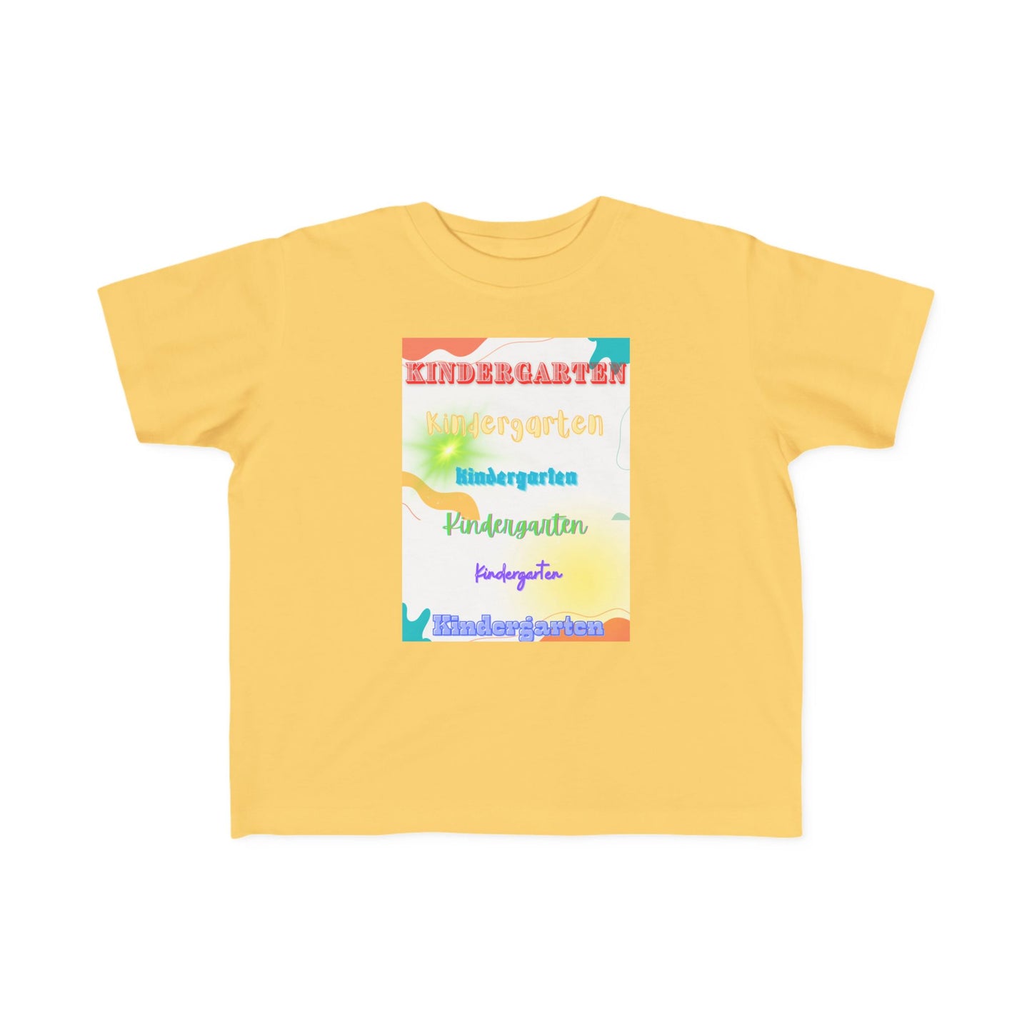 Kindergarten Toddler Fine Jersey Tee