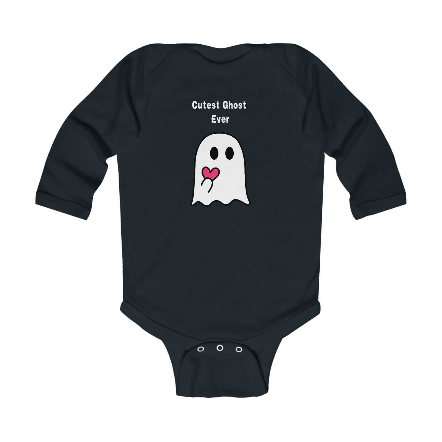 Cutest Ghost Ever Infant Long Sleeve Bodysuit