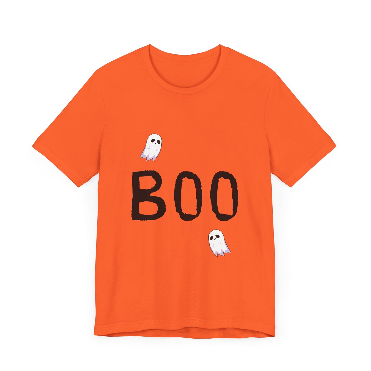 Boo + Ghosts Halloween Unisex Jersey Short Sleeve Tee