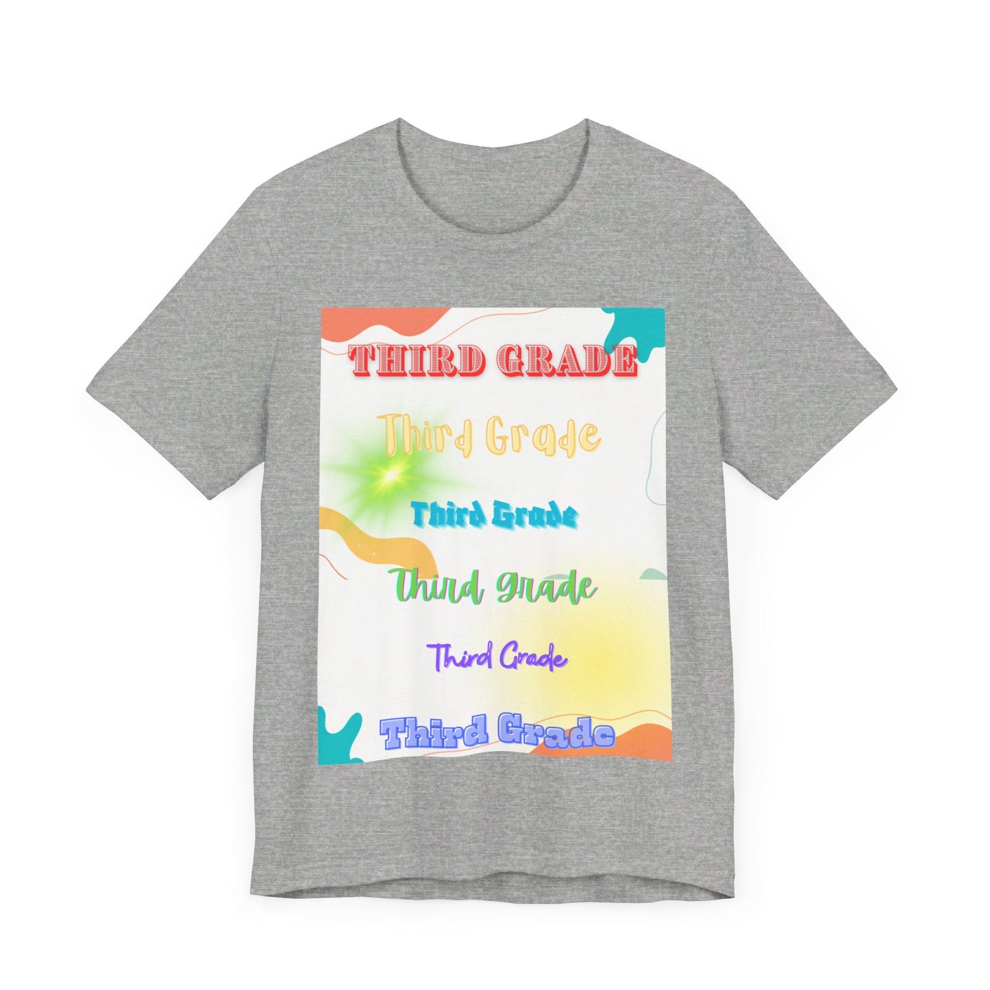 Third Grade Unisex Jersey Short Sleeve Tee