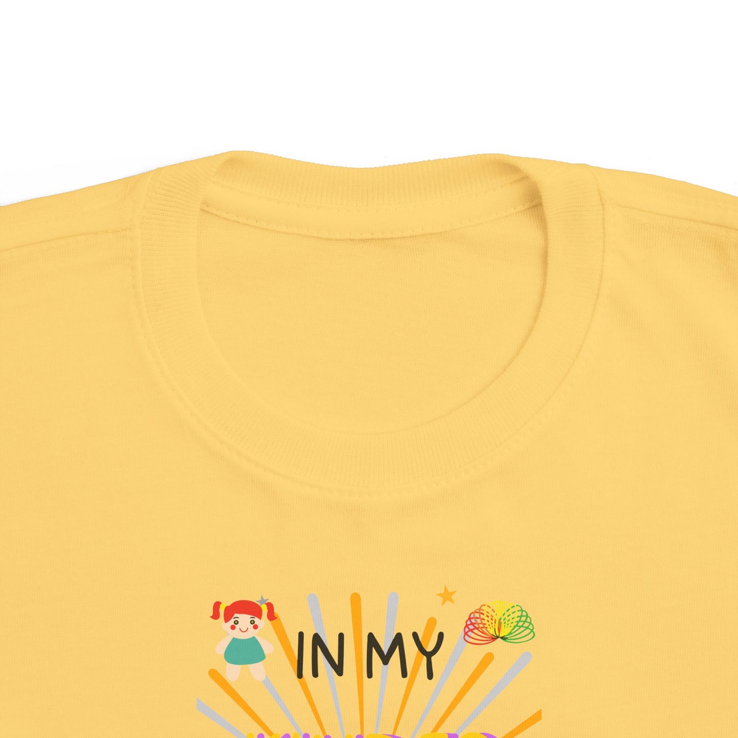 In My Kindergarten Girl Toddler Fine Jersey Tee