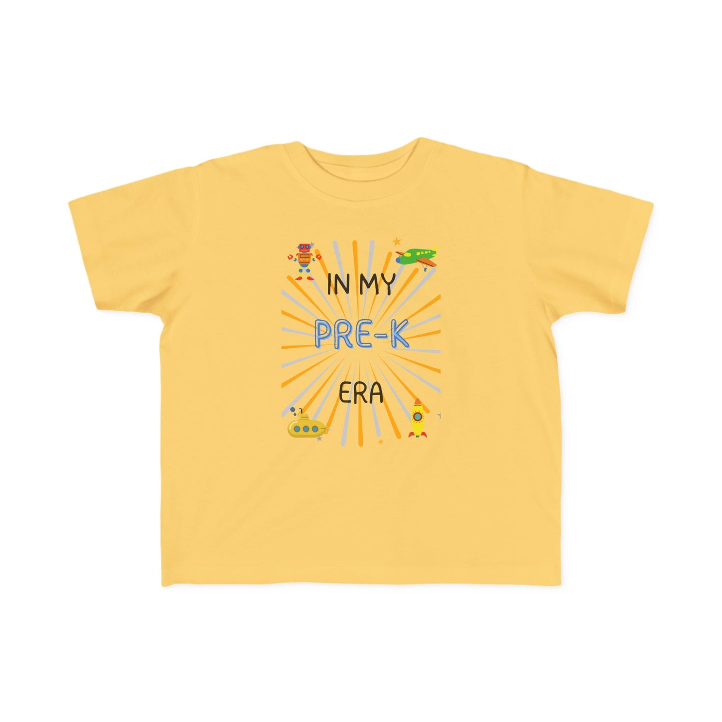 In My Pre-K Boy Toddler Fine Jersey Tee