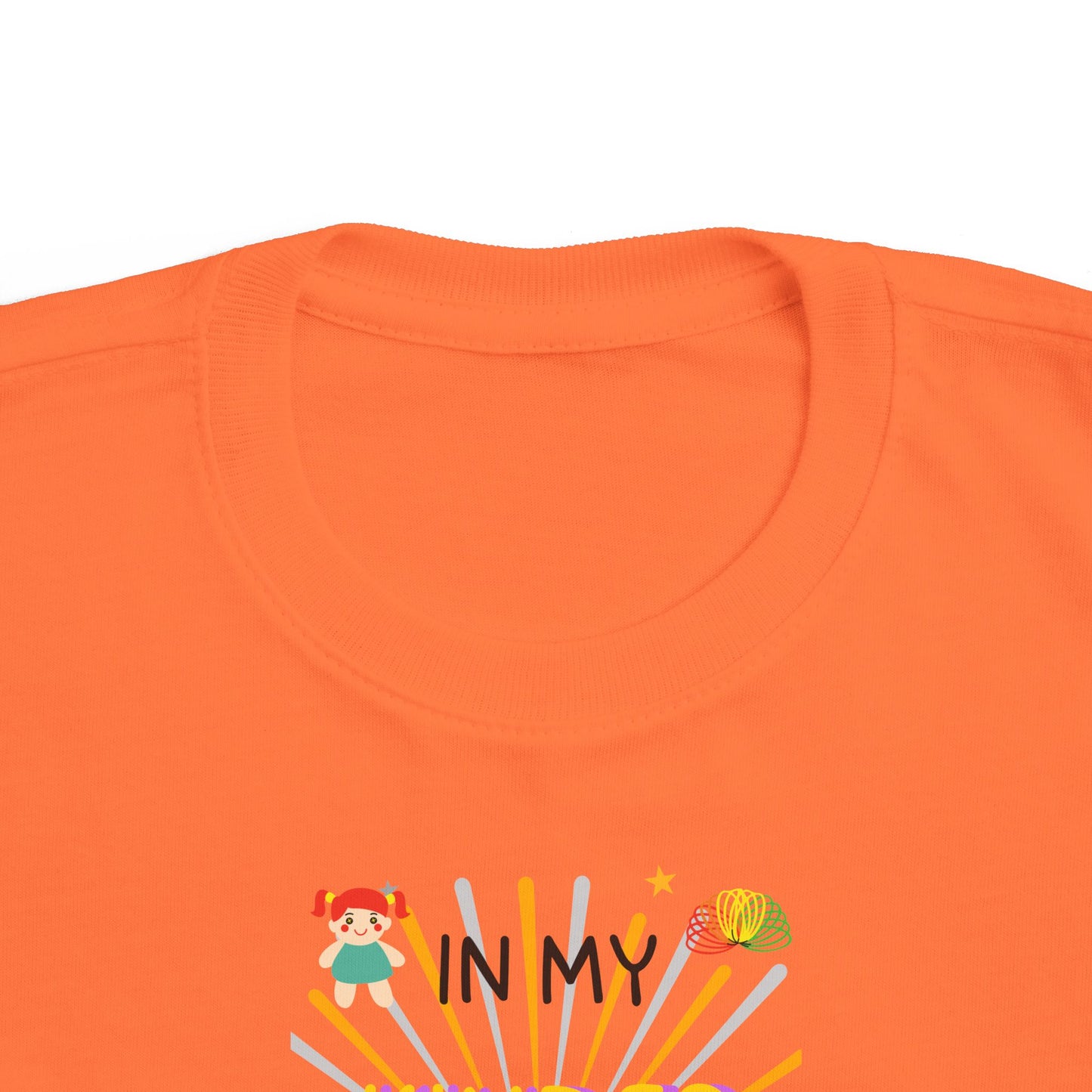 In My Kindergarten Girl Toddler Fine Jersey Tee