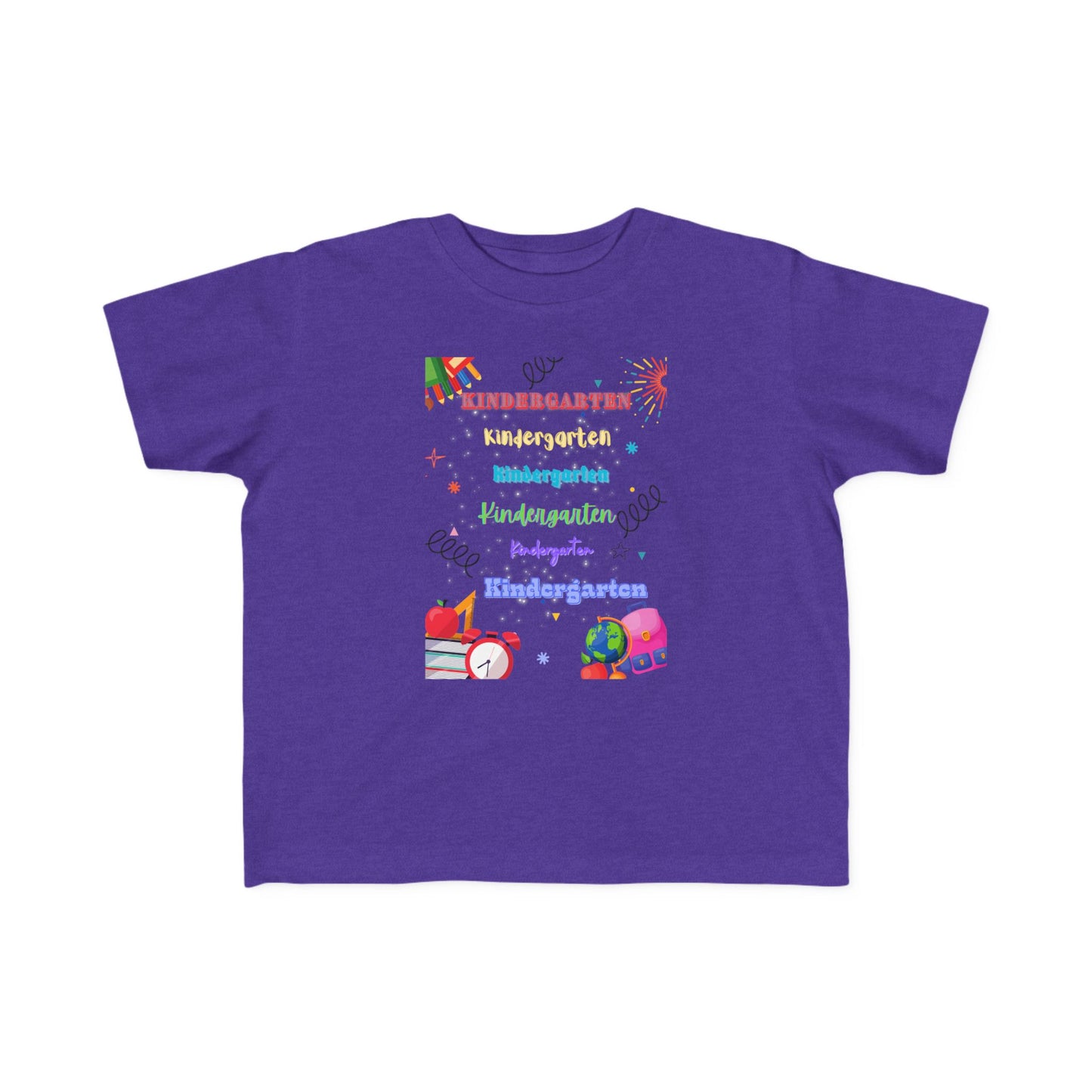 Kindergarten Toddler Fine Jersey Tee- Toddler OOTD Fashion