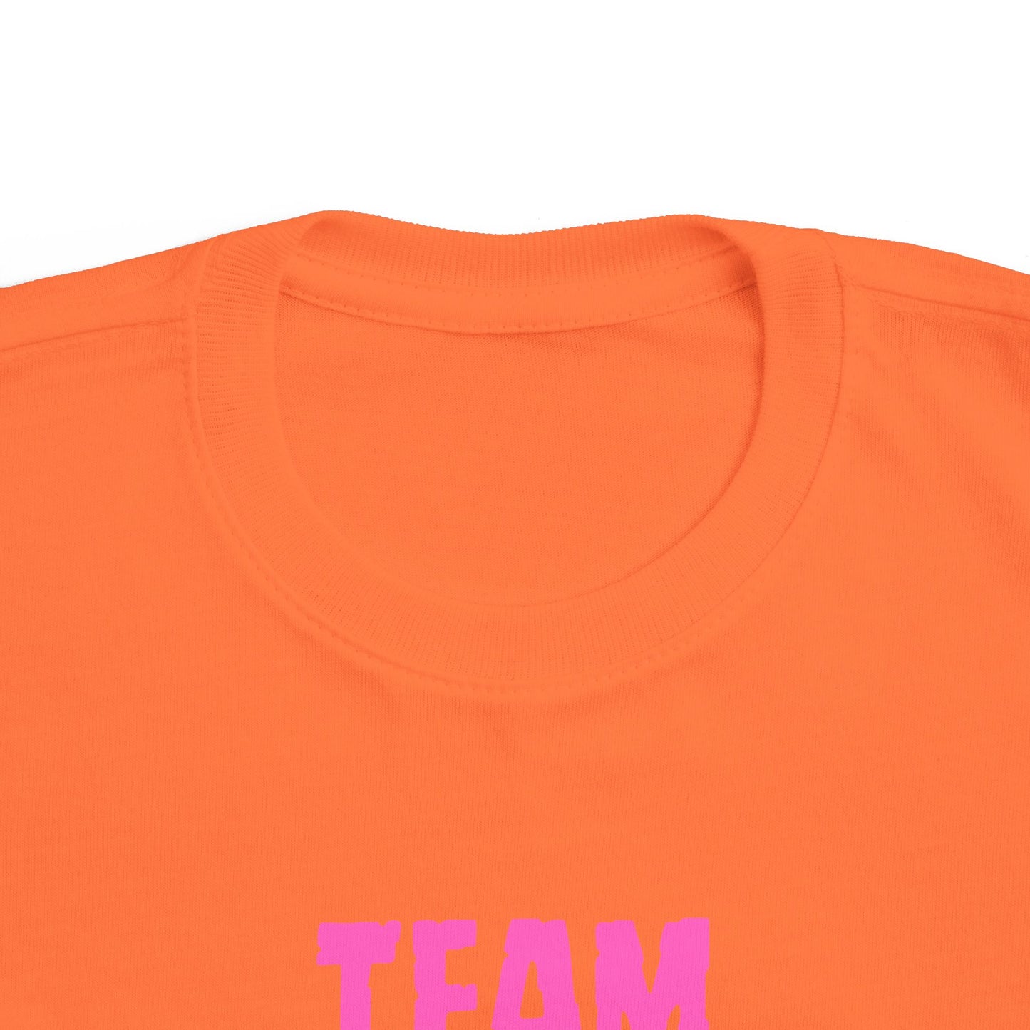 Pink Letters Pre-k Team Toddler Fine Jersey Tee