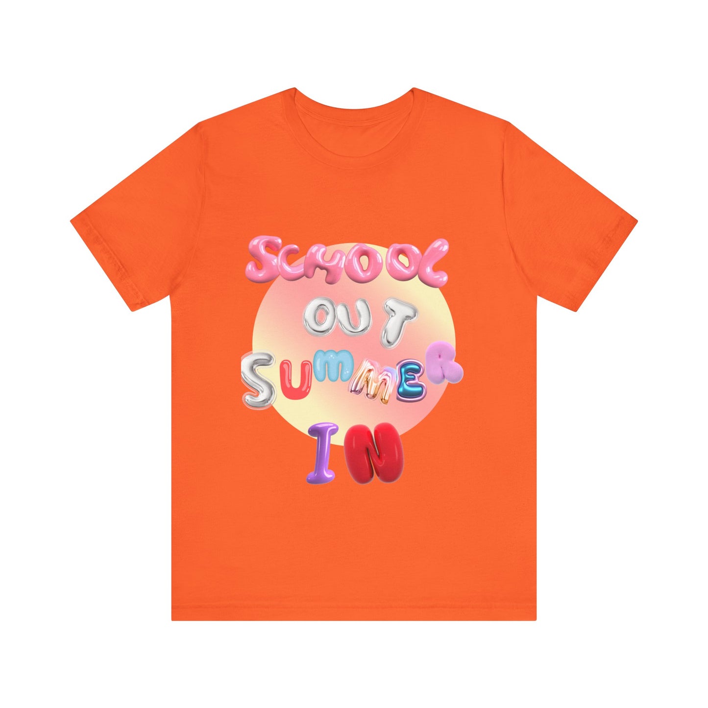 School Out Summer In Jersey Short Sleeve Tee