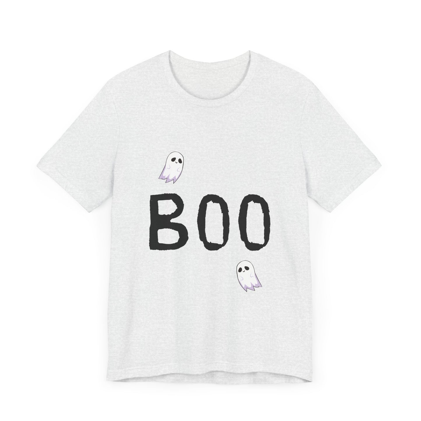 Boo + Ghosts Halloween Unisex Jersey Short Sleeve Tee