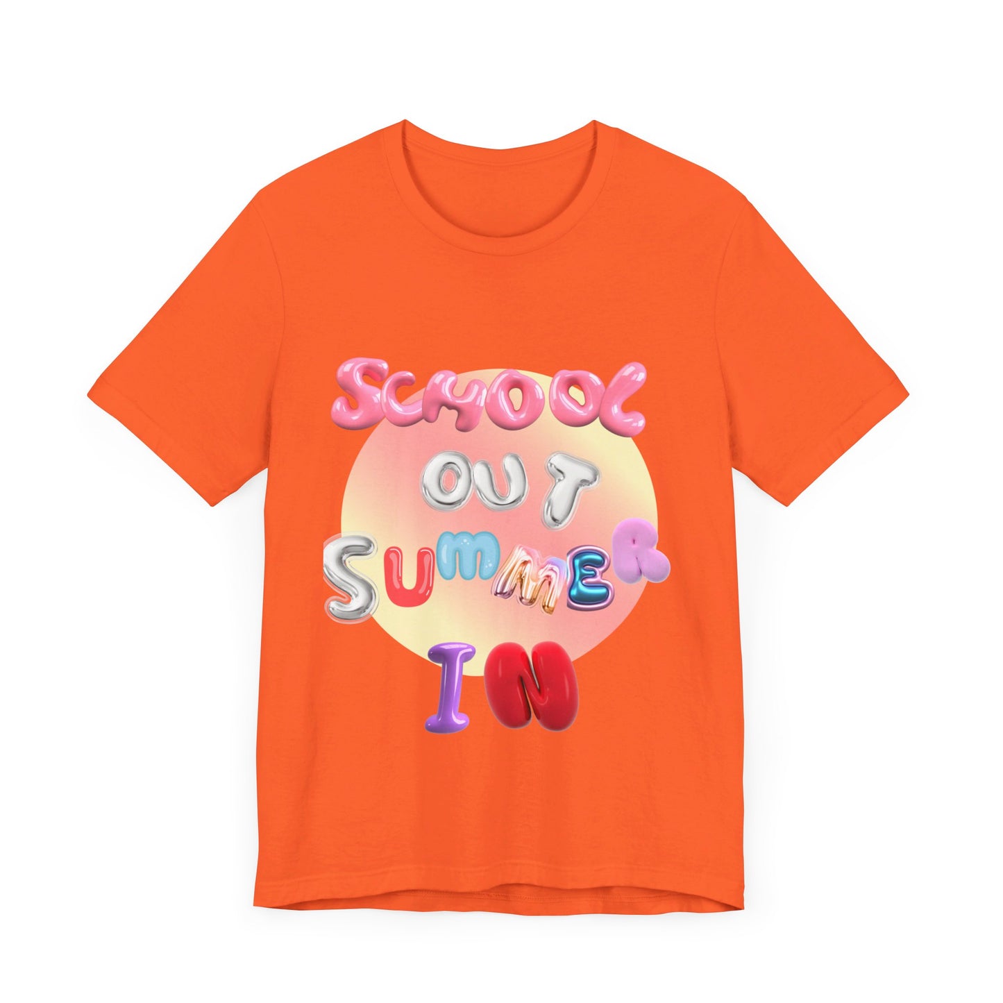 School Out Summer In Jersey Short Sleeve Tee