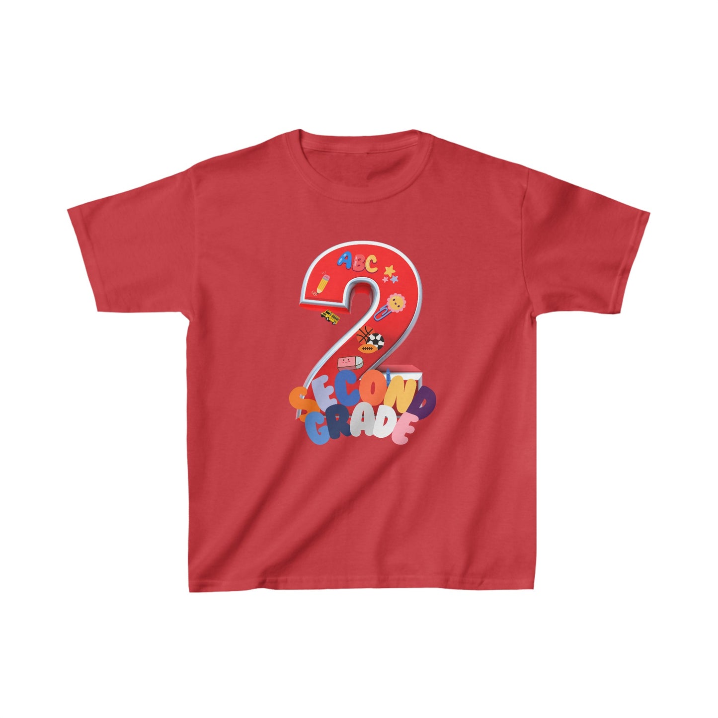 2nd Grade Heavy Cotton™ Tee