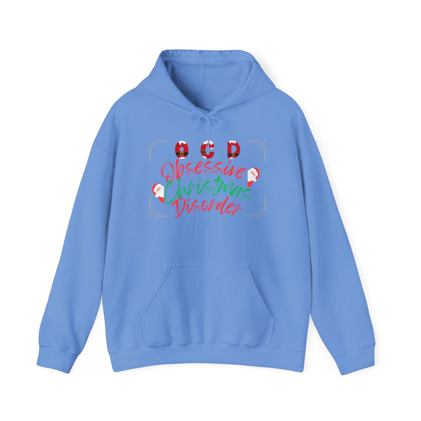 OCD(Obsessive Christmas Disorder) Hoodie, Christmas Hoodie, Christmas Family Hoodies, OCD Hoodie, Christmas Gift Hooded Sweatshirt