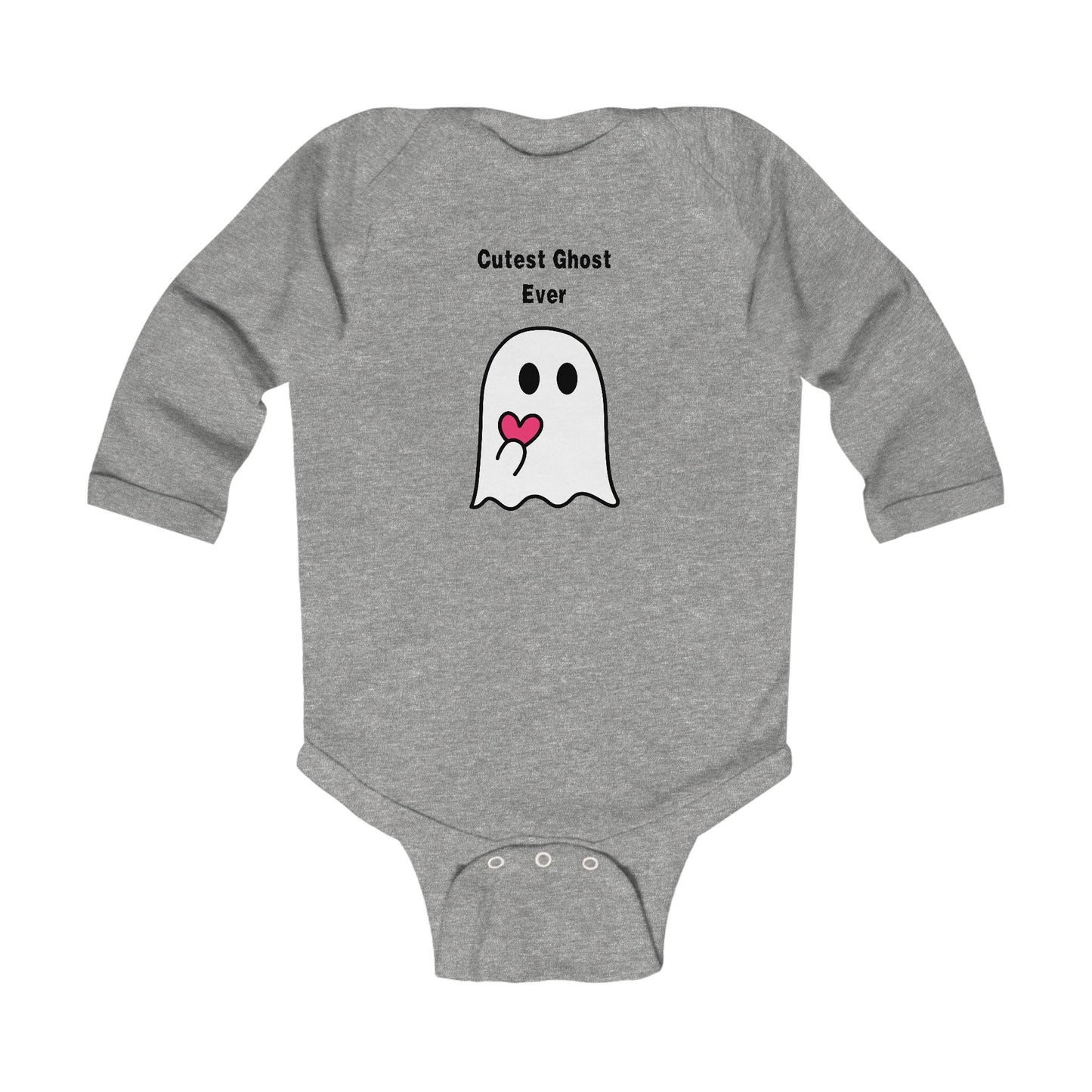 Cutest Ghost Ever Infant Long Sleeve Bodysuit