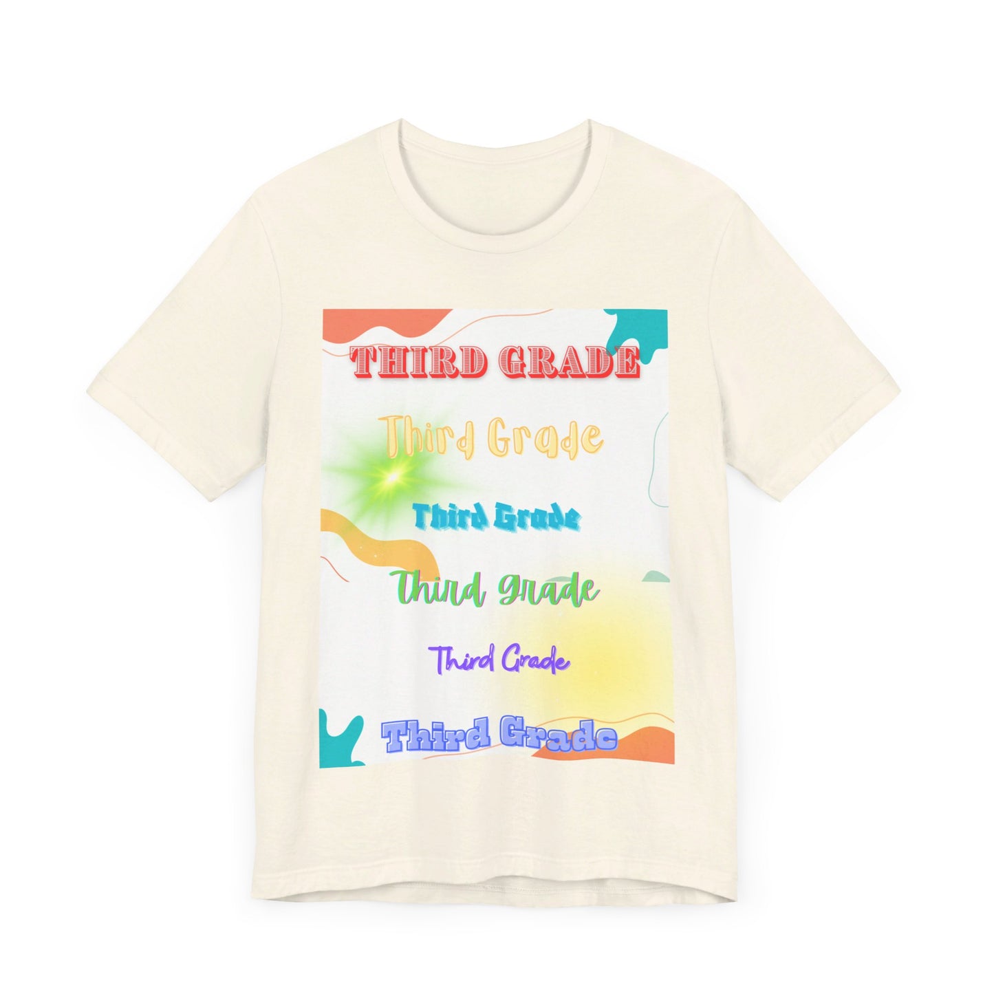 Third Grade Unisex Jersey Short Sleeve Tee