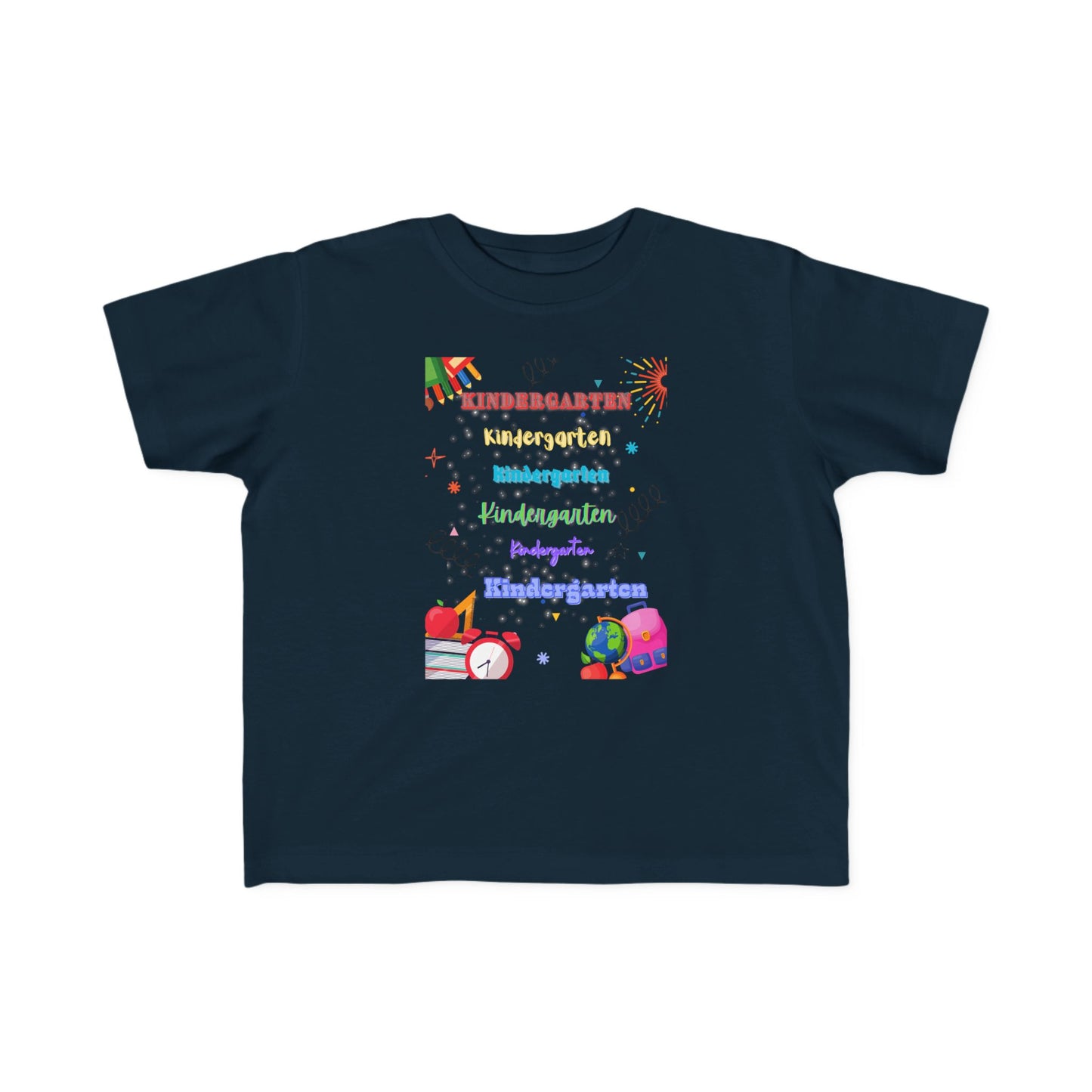Kindergarten Toddler Fine Jersey Tee- Toddler OOTD Fashion