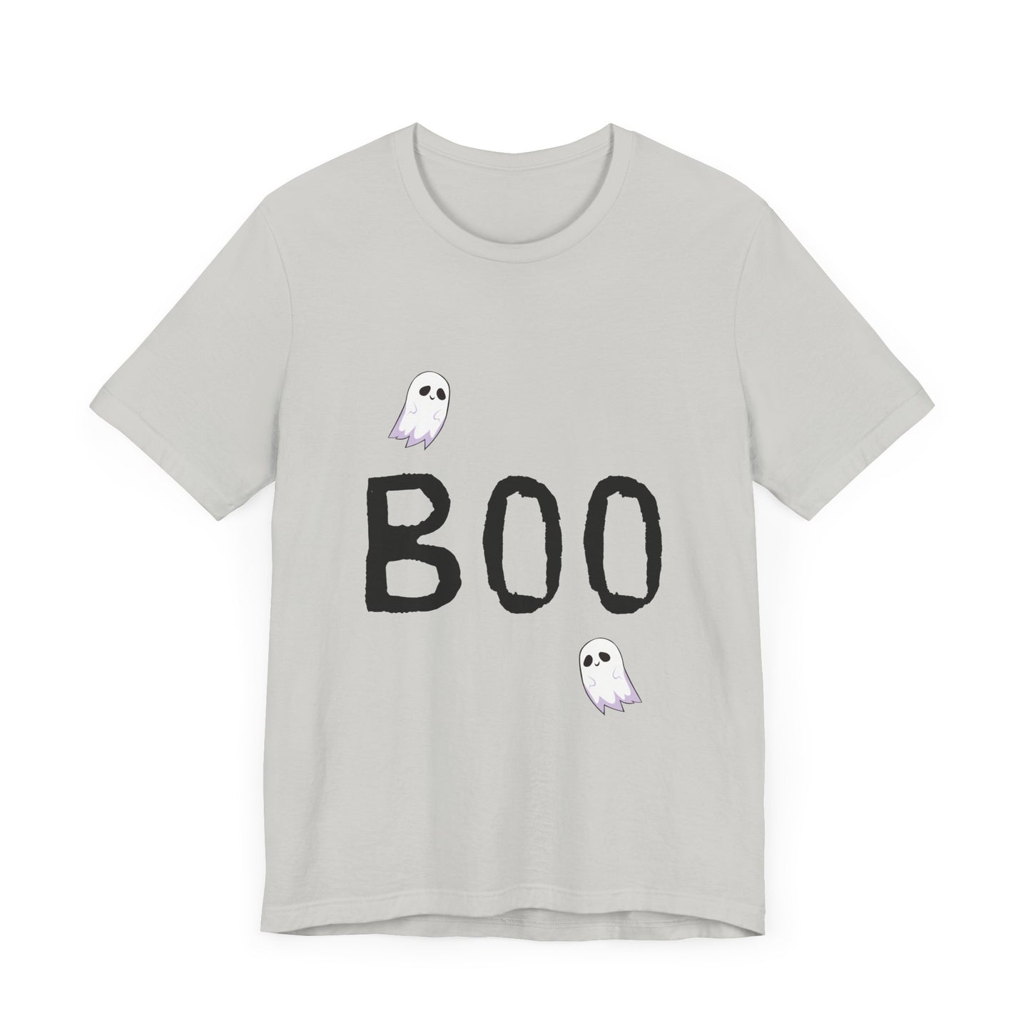 Boo + Ghosts Halloween Unisex Jersey Short Sleeve Tee