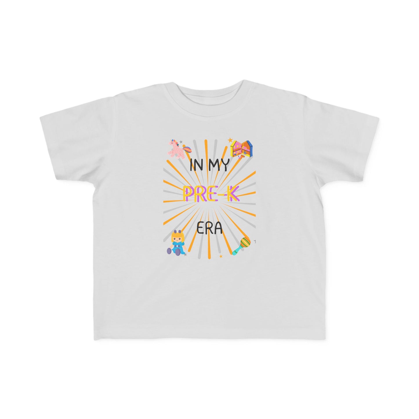 In My Pre-K Girl Toddler Fine Jersey Tee