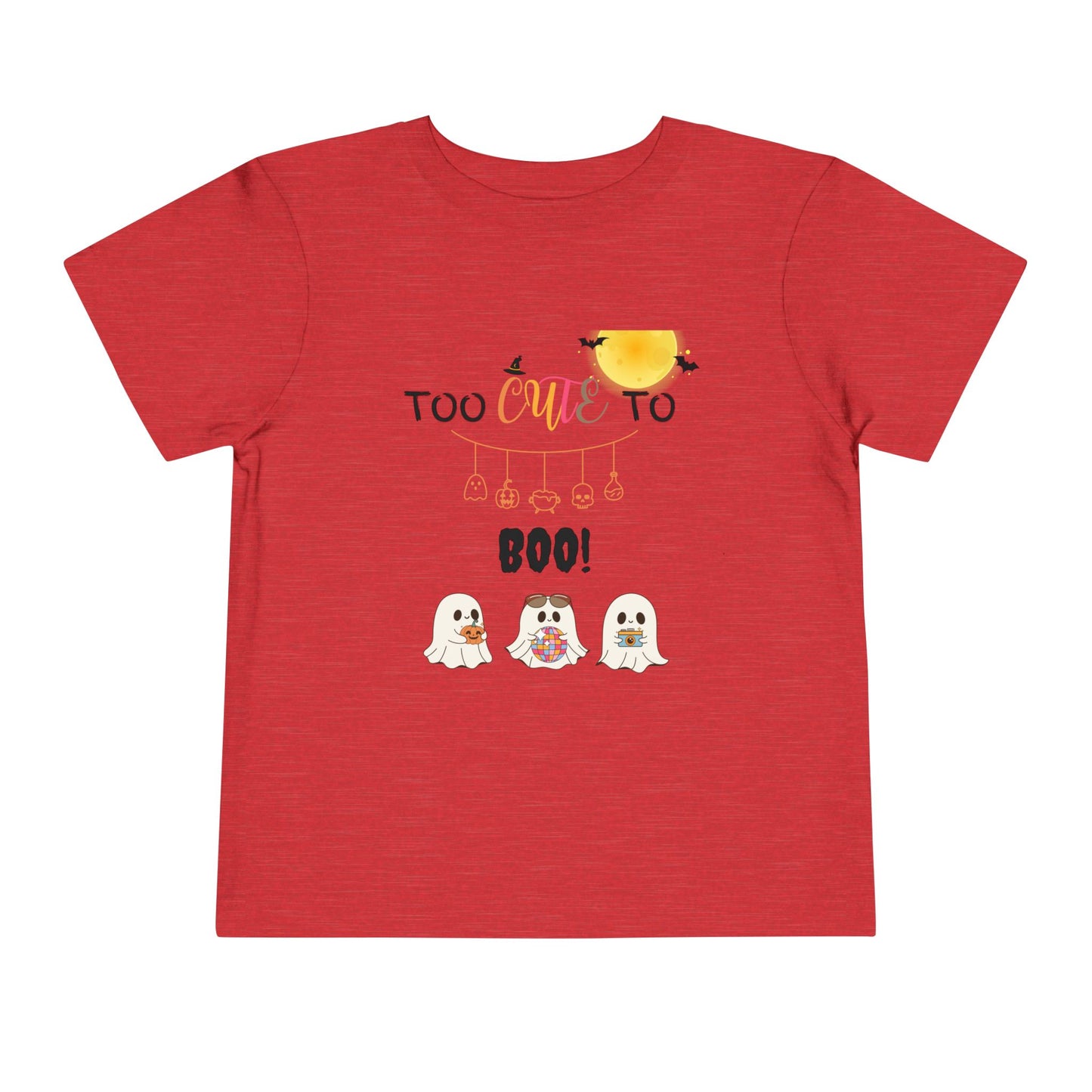 🎃 Too Cute to Boo Toddler Tee 👻